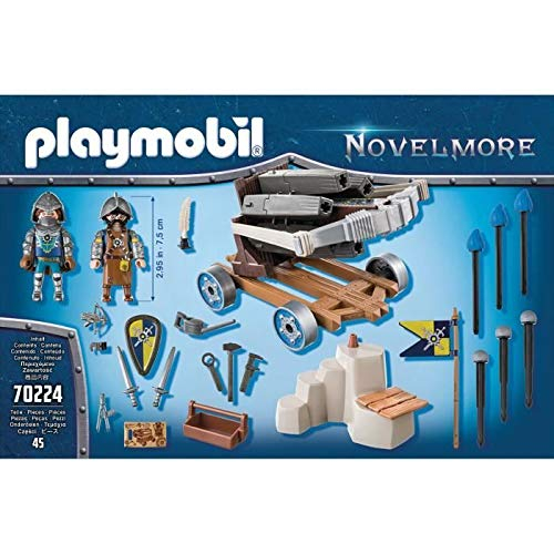 Foto 7 | Set de Juego Playmobil Novelmore Ballista de Agua con Caballeros