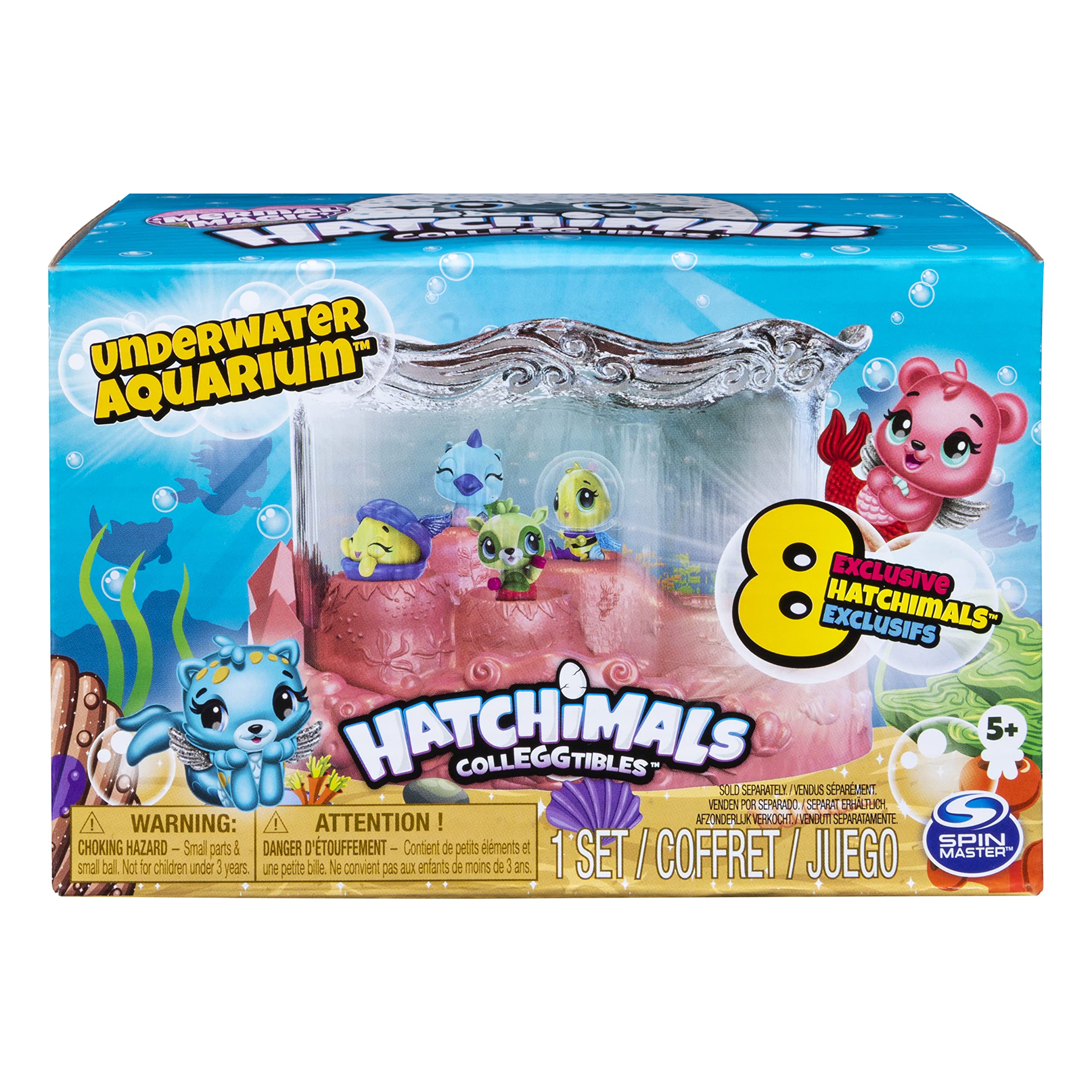 Foto 3 pulgar | Acuario Submarino de Juguete Hatchimals Colleggtibles Mermal Magic - Venta Internacional