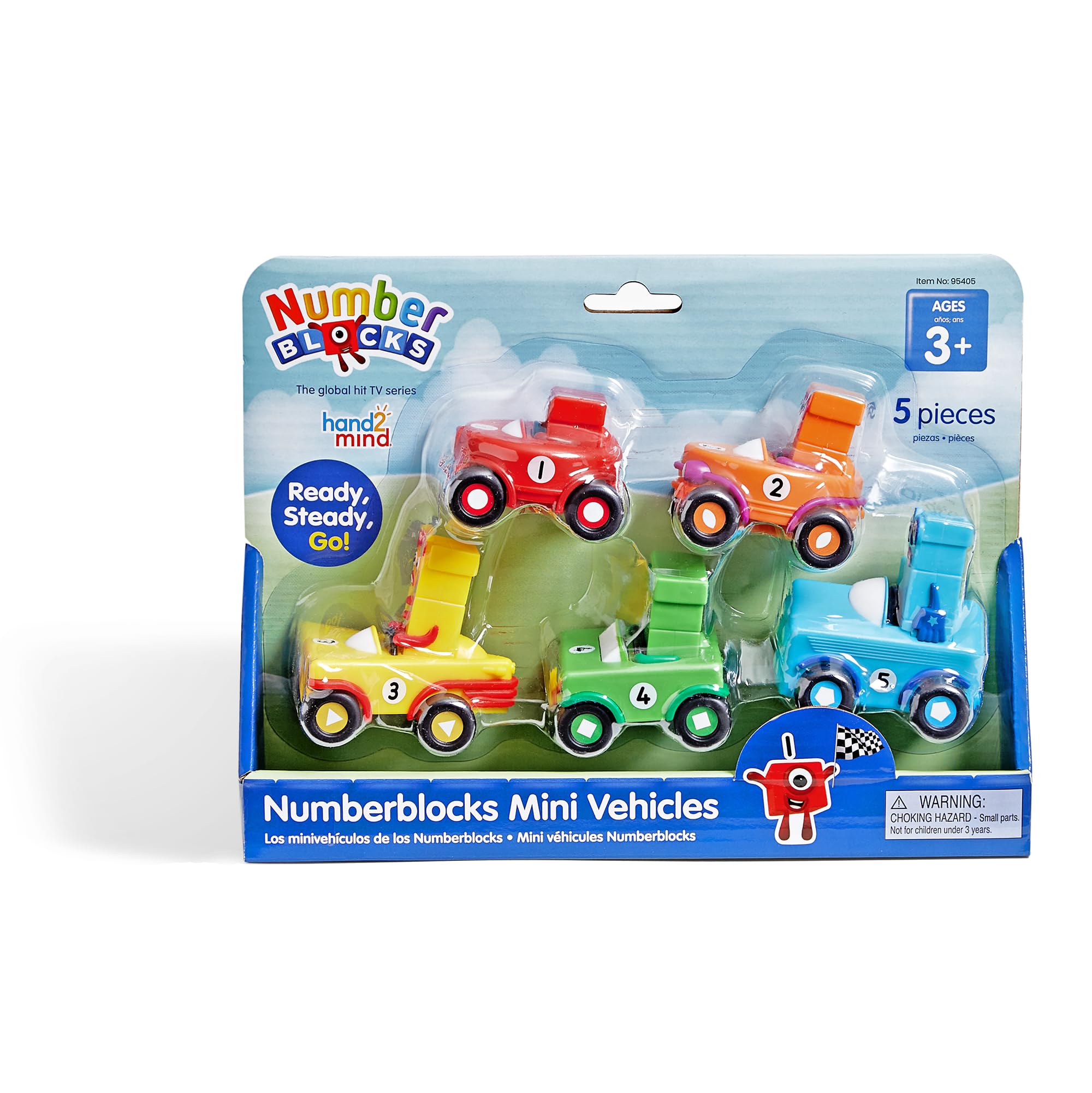 Foto 1 | Minivehículos Toy Hand2Mind con Bloques Numéricos - Venta Internacional