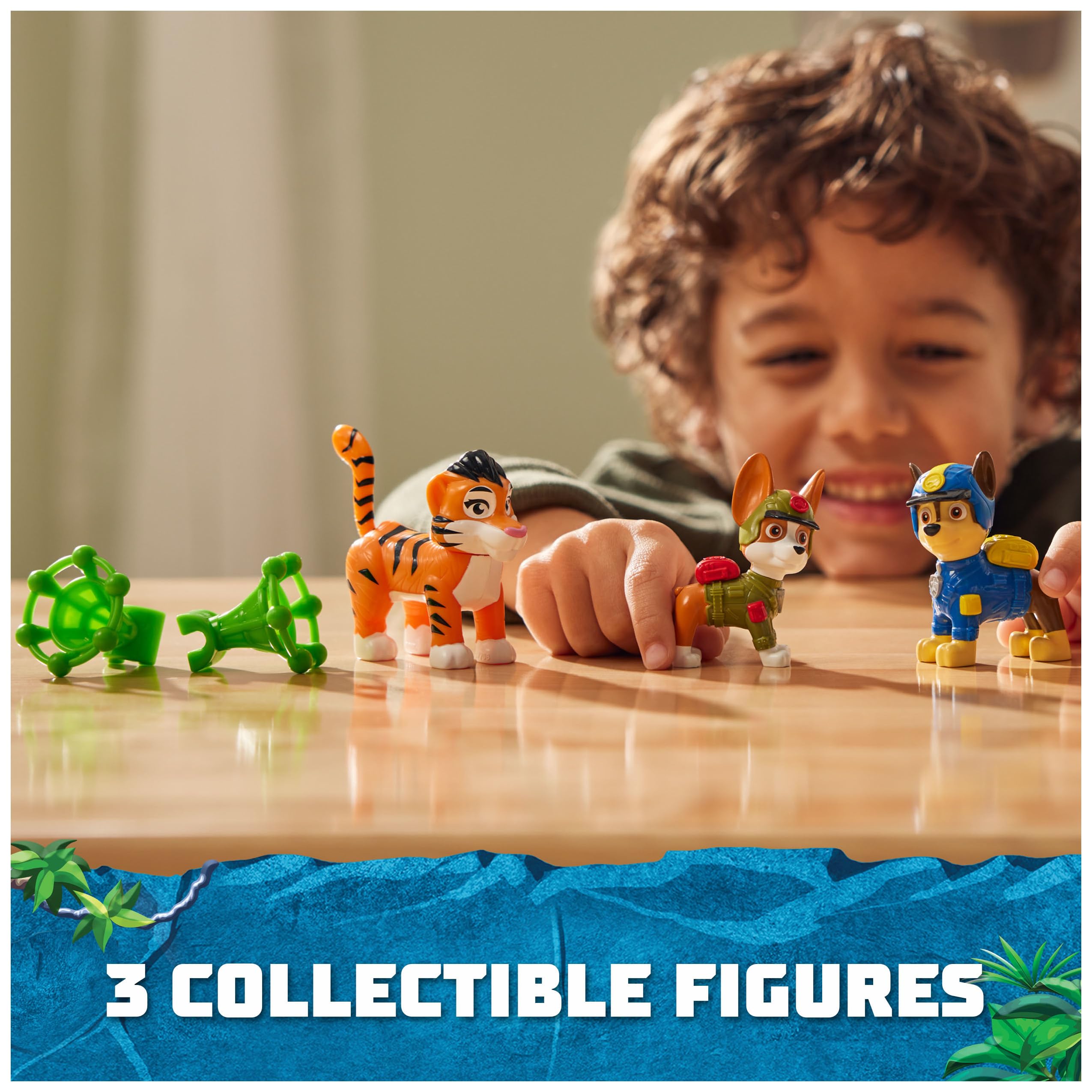 Foto 4 pulgar | Figuras de Acción Paw Patrol Jungle Pups Chase Tracker y Tiger - Venta Internacional