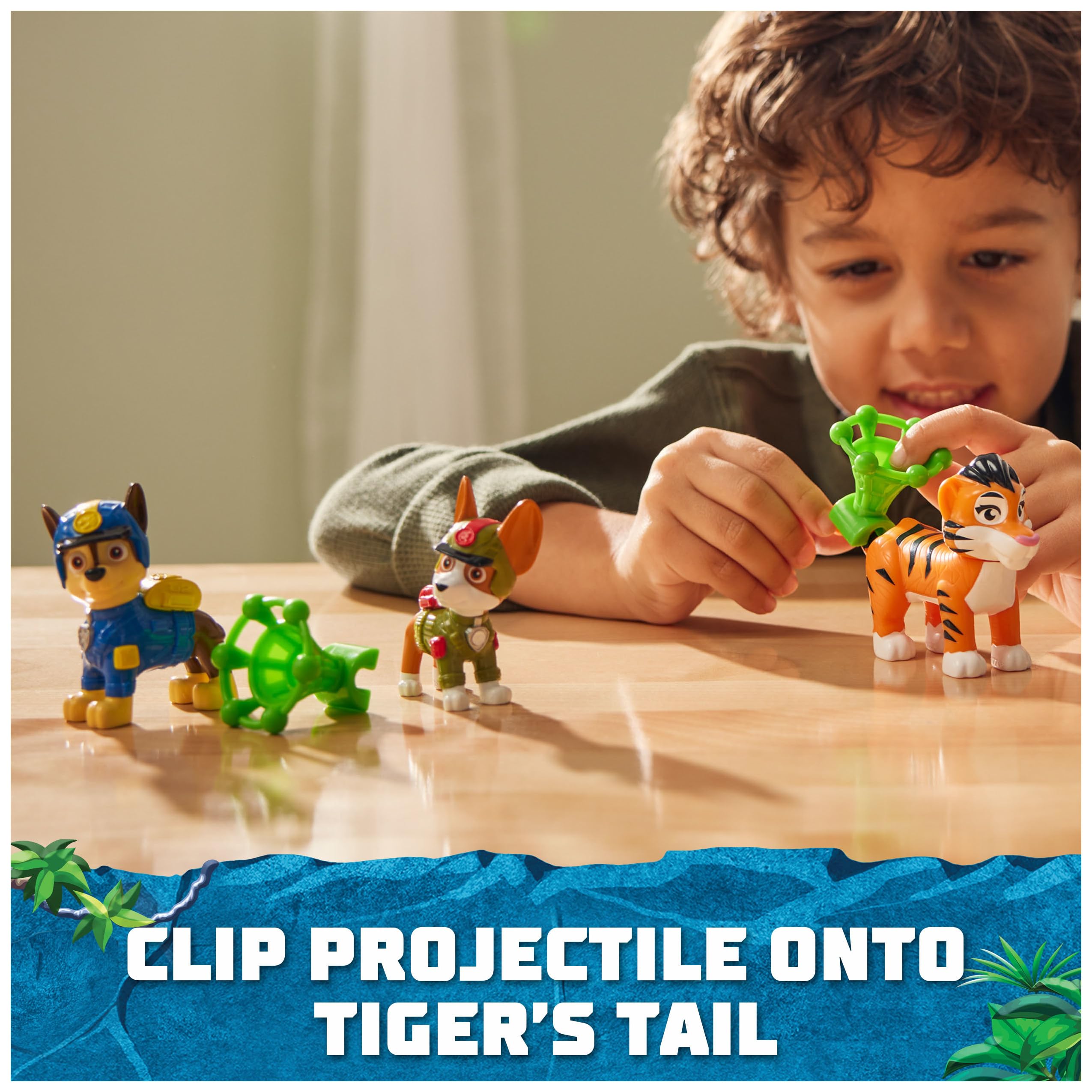 Foto 5 pulgar | Figuras de Acción Paw Patrol Jungle Pups Chase Tracker y Tiger - Venta Internacional
