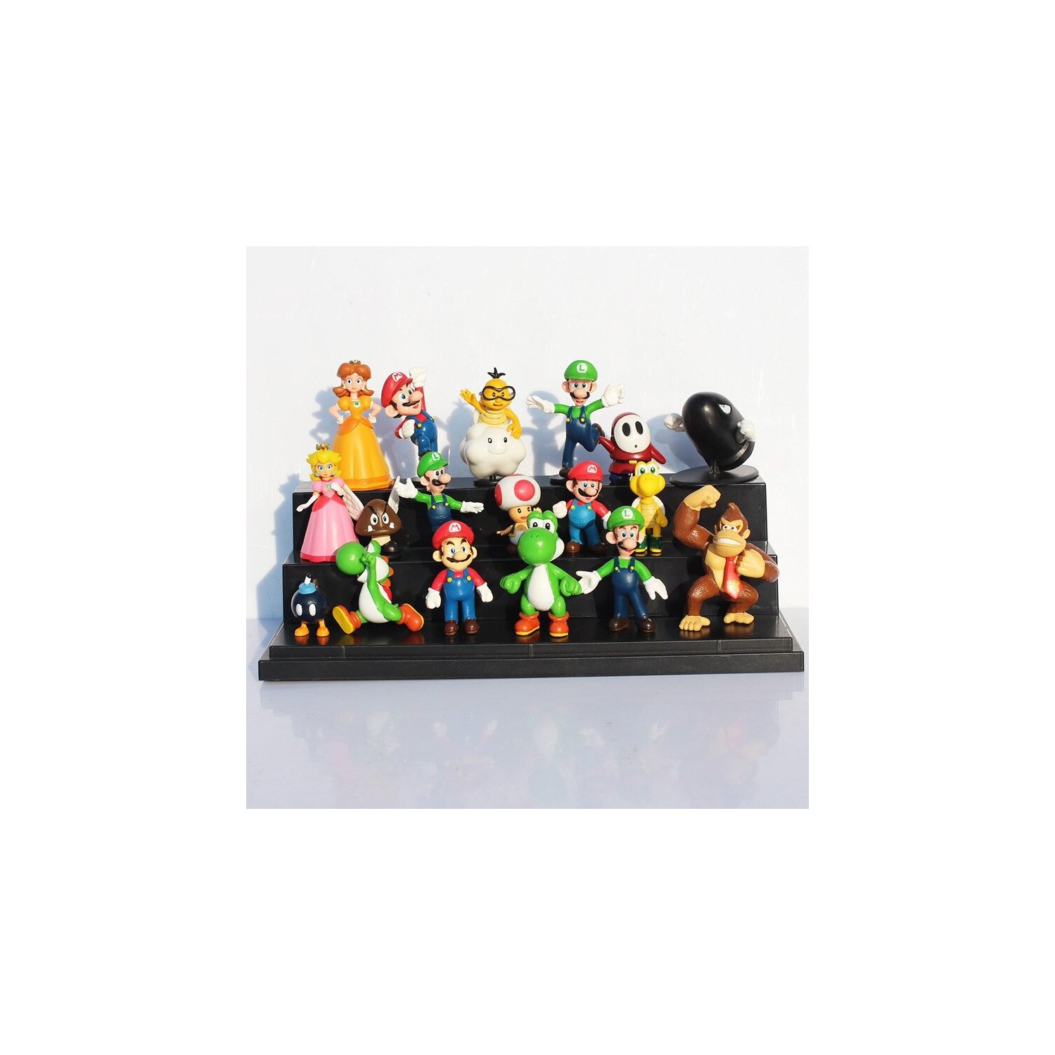 Figura de Acción con Personajes de Super Mario Bros Set de 18 - Venta Internacional