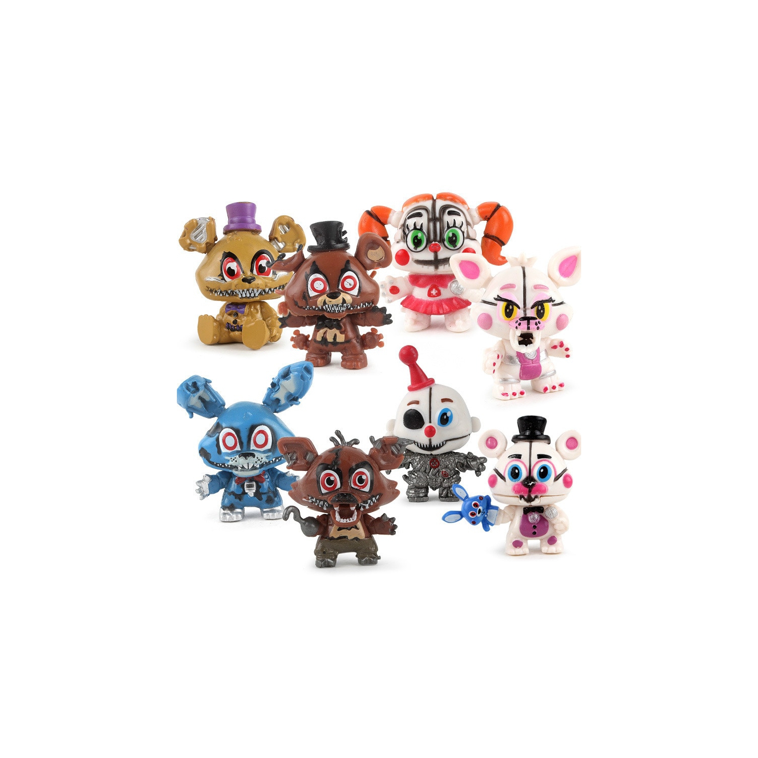 Foto 2 pulgar | Set de 8 Figuras Five Nights At Freddys- Venta Internacional