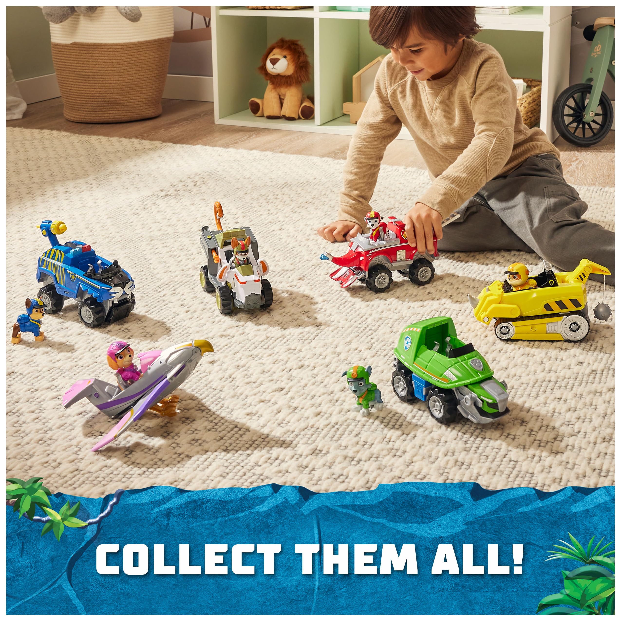 Foto 6 pulgar | Camión de Juguete Paw Patrol Jungle Pups Chase Tiger  - Venta Internacional