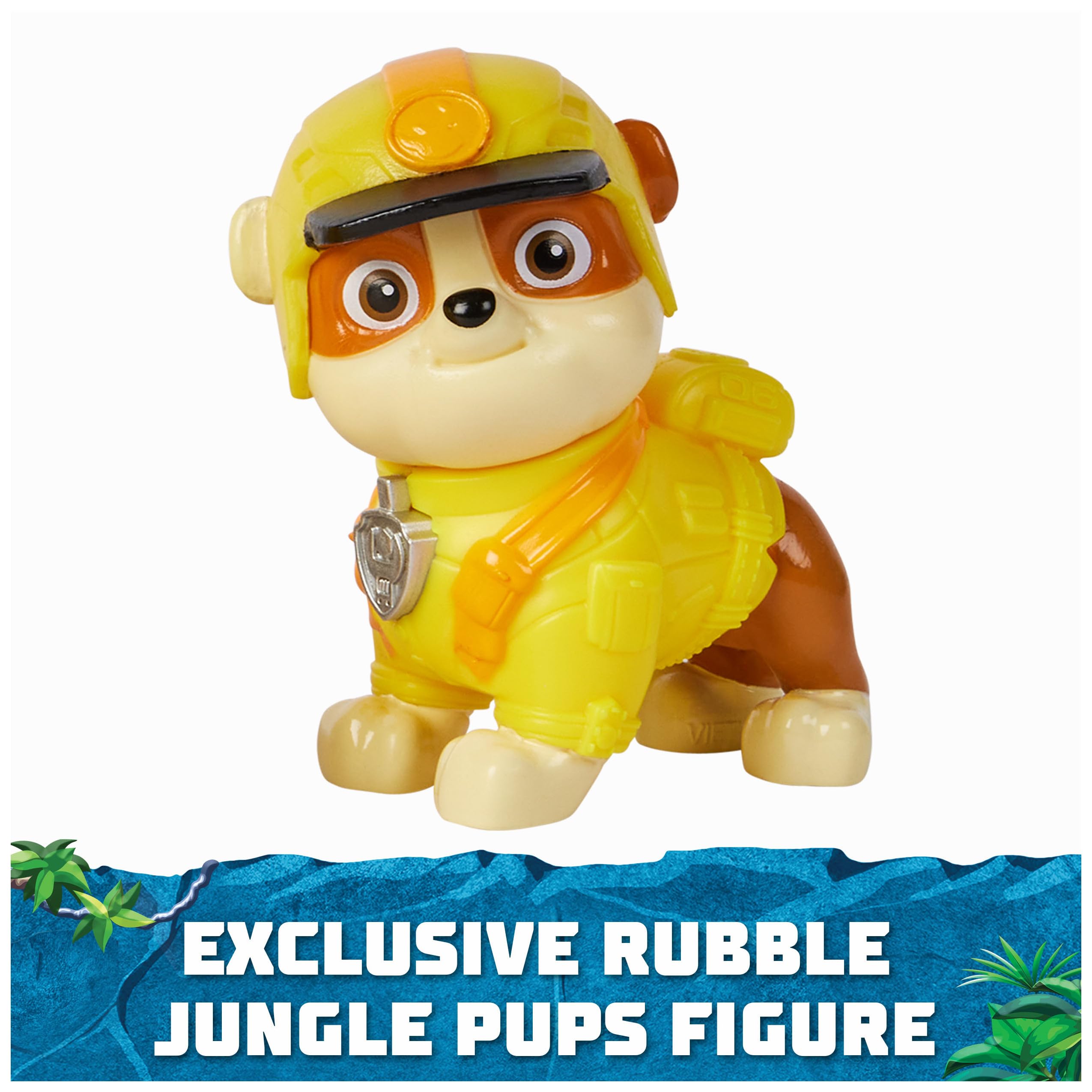 Foto 7 pulgar | Camión de Juguete Paw Patrol Jungle Pups Rubble Rhino con Figura - Venta Internacional