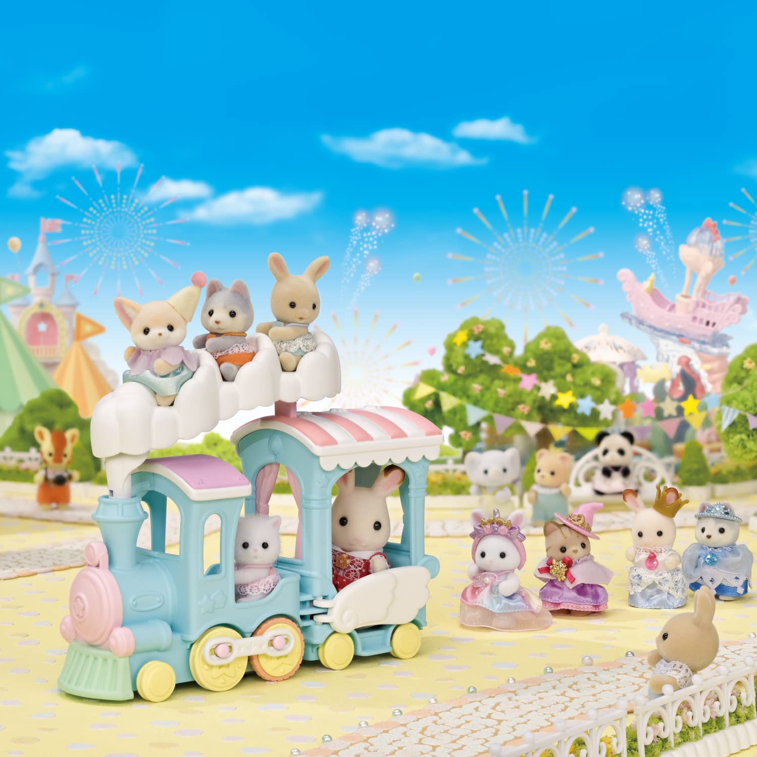 Foto 7 pulgar | Set de Juego Calico Critters Floating Cloud Train - Venta Internacional