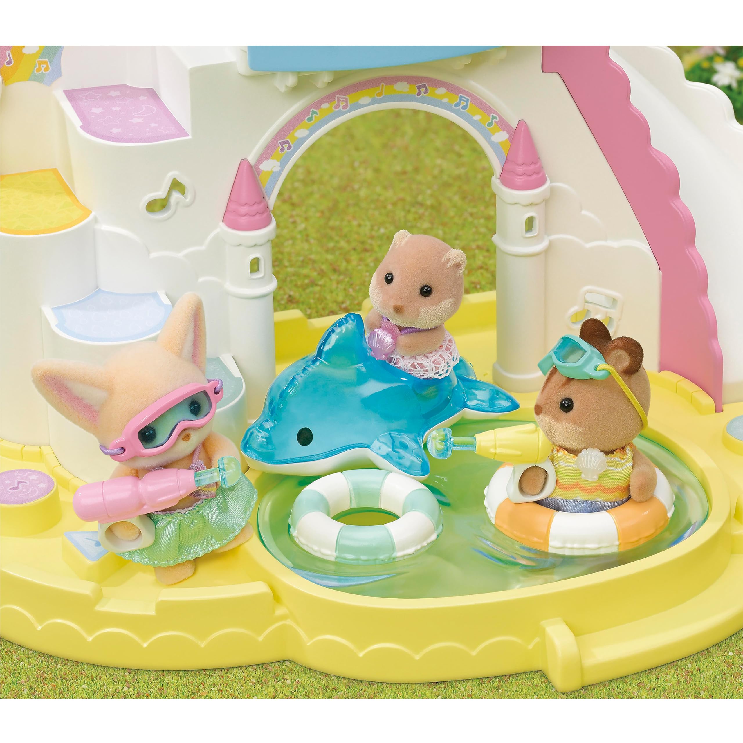 Foto 5 pulgar | Set de Juguete Calico Critters Nursery Friends Pool Fun - Venta Internacional