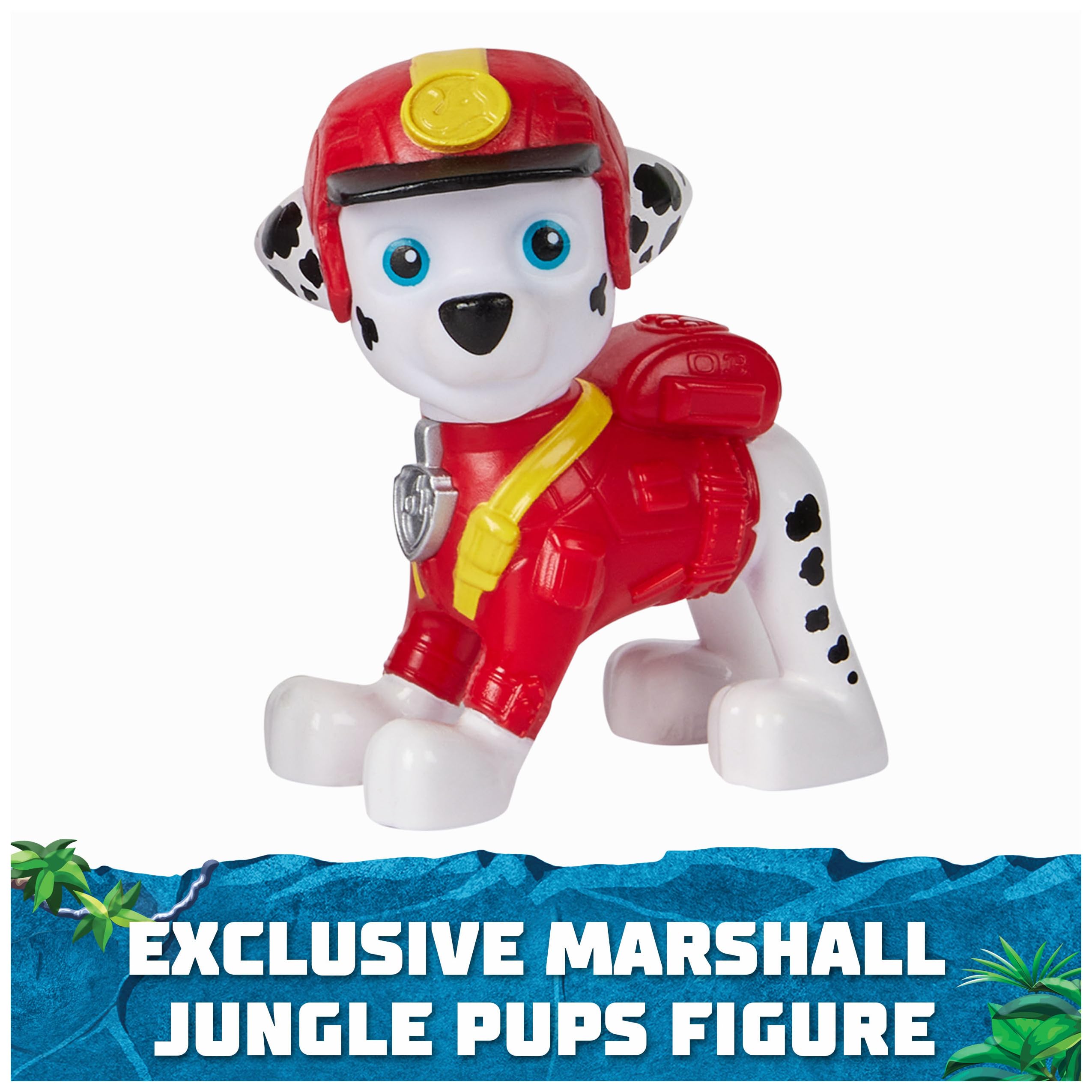 Foto 7 pulgar | Vehículo de Juguete Paw Patrol Jungle Pups Marshall con Figuras - Venta Internacional