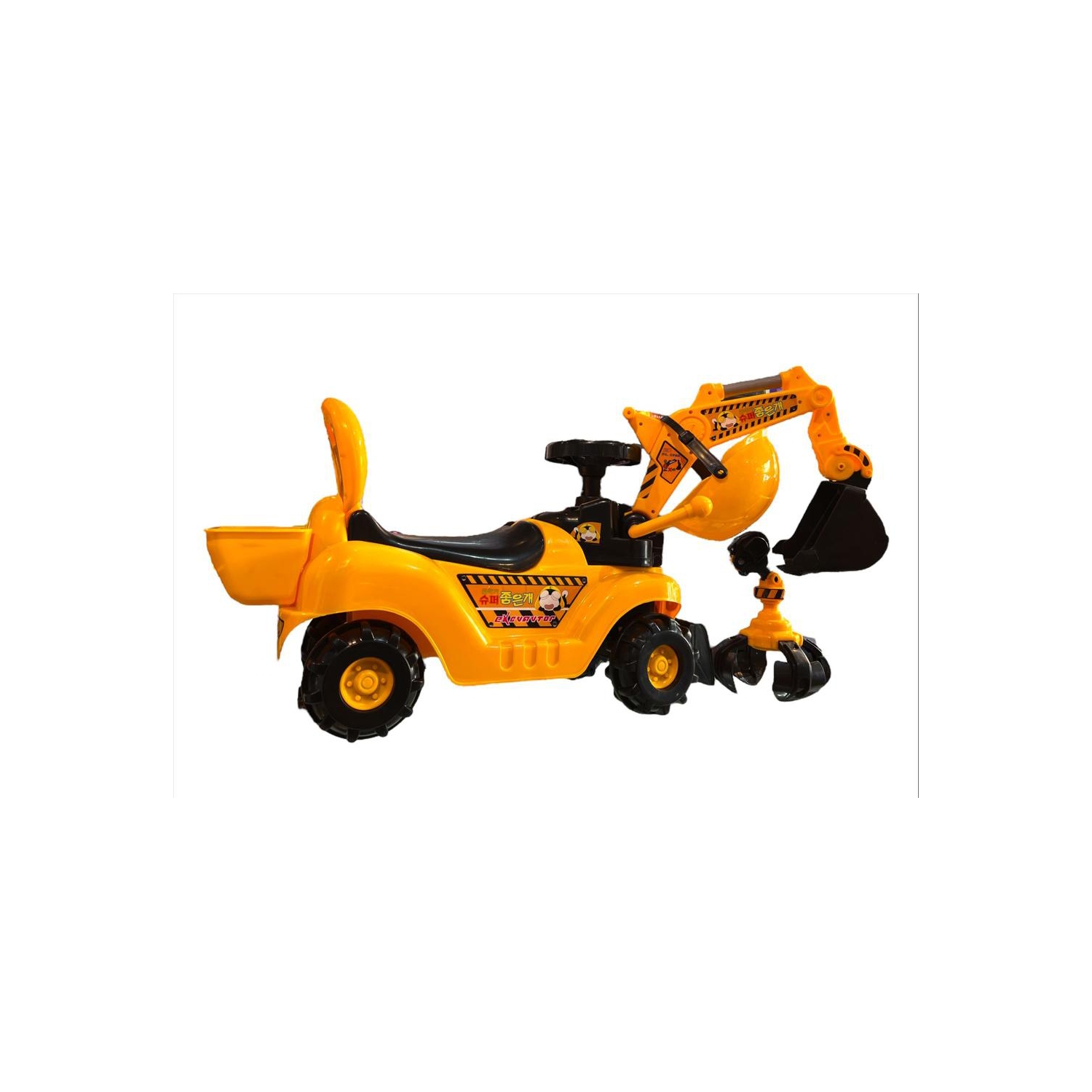 Foto 2 pulgar | Toy Backhoe Rider- Venta Internacional