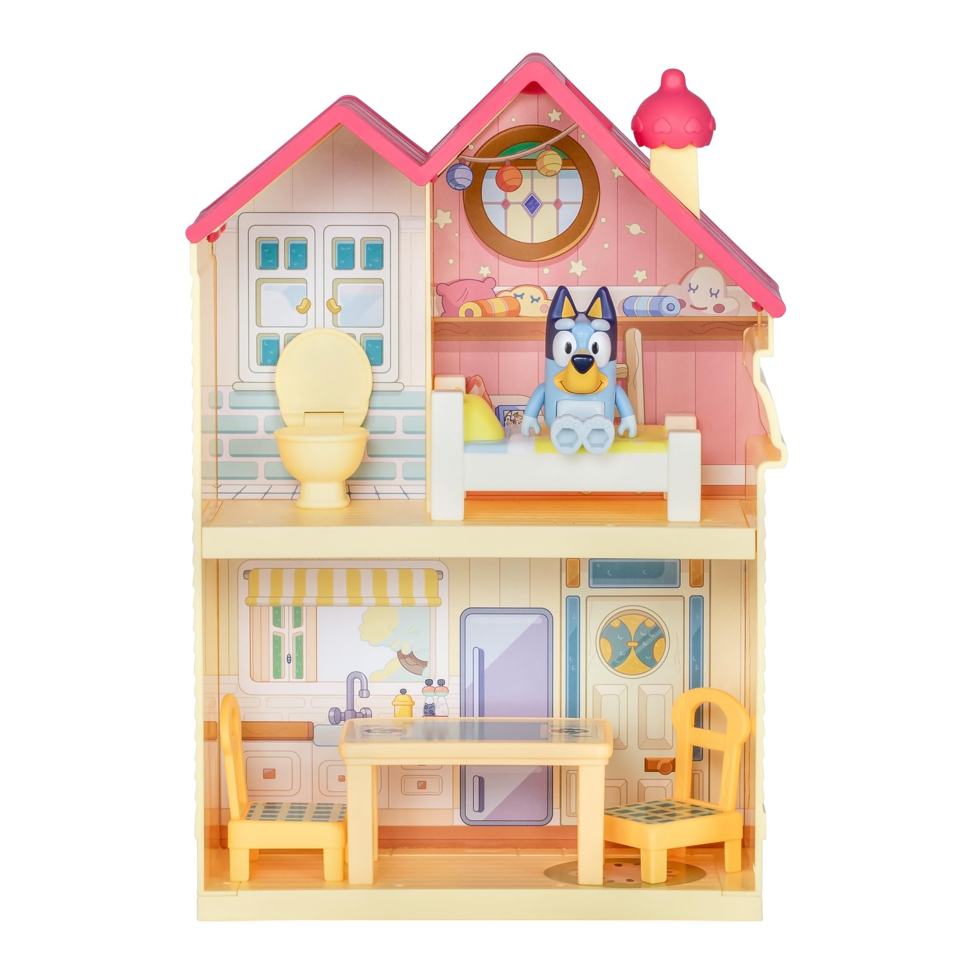 Foto 4 pulgar | Minicasa Playset Bluey con Figura y 5 Piezas De Juego 3 Habitaciones - Venta Internacional