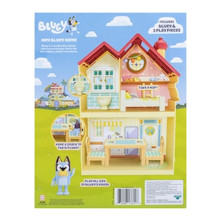 Foto 5 | Minicasa Playset Bluey con Figura y 5 Piezas De Juego 3 Habitaciones - Venta Internacional
