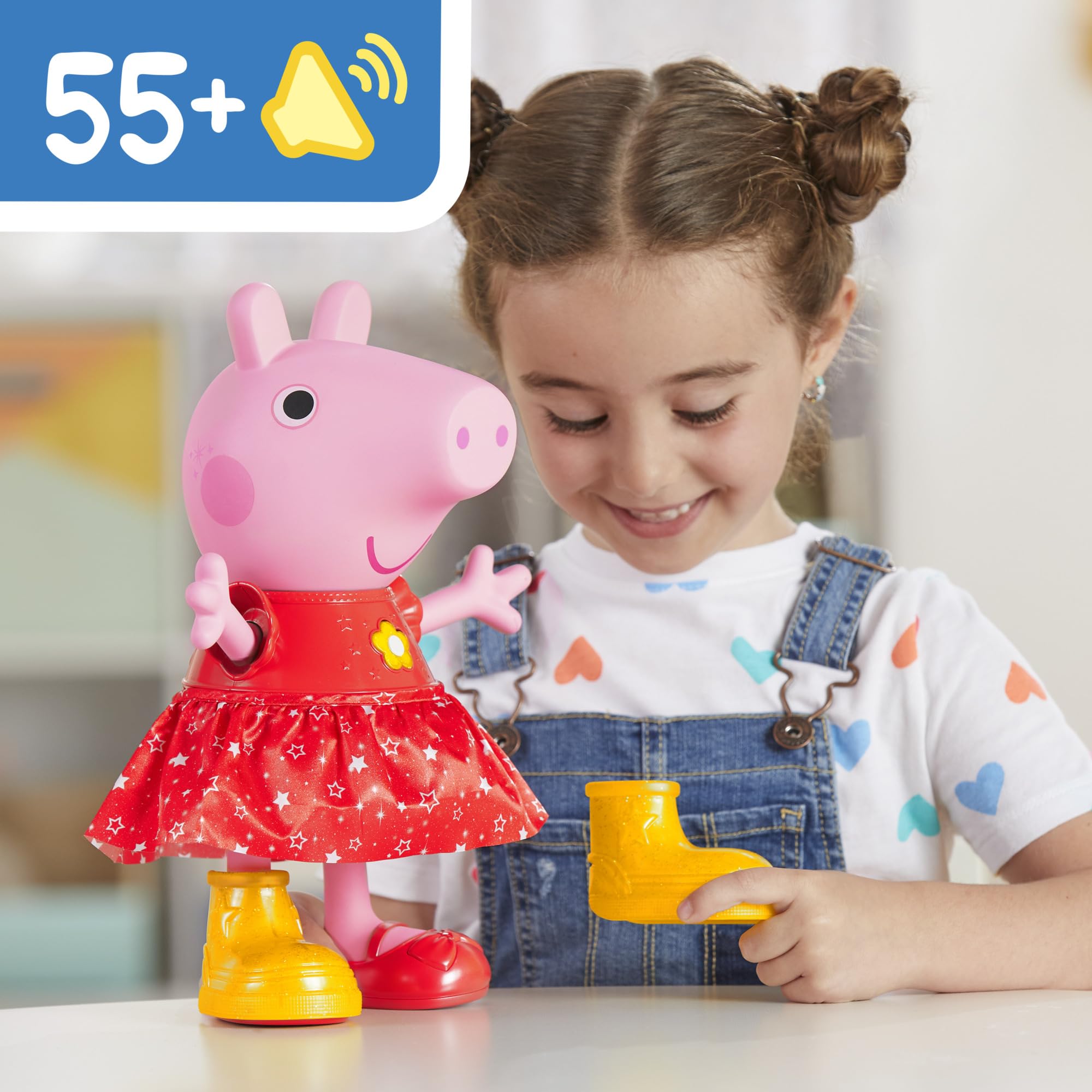 Foto 4 pulgar | Muñeca Interactiva Peppa Pig Peppa's Muddy Puddles Party 30 cm - Venta Internacional