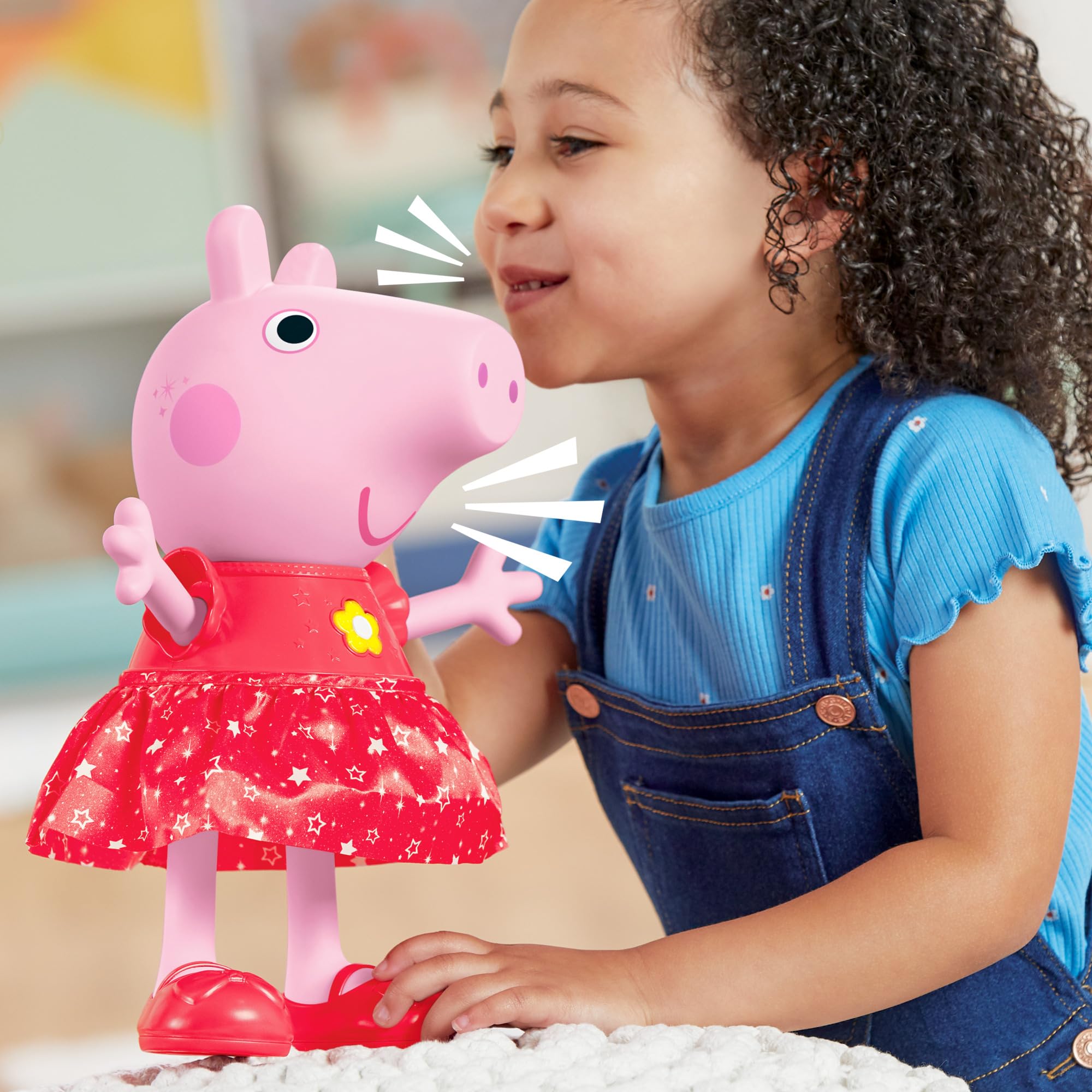 Foto 6 pulgar | Muñeca Interactiva Peppa Pig Peppa's Muddy Puddles Party 30 cm - Venta Internacional