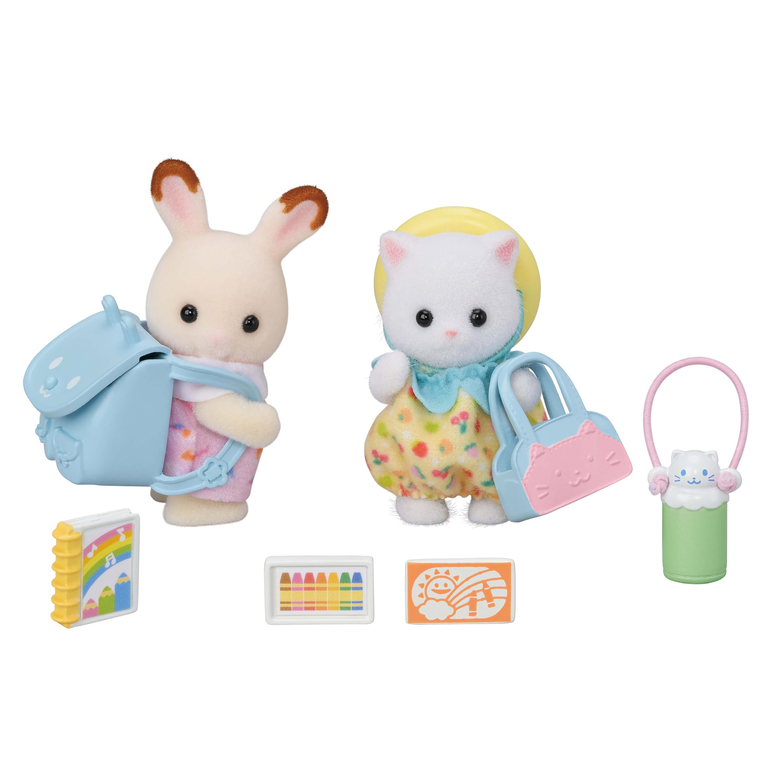 Foto 2 pulgar | Dúo Walk Along De Toy Calico Critters Nursery Friends - Venta Internacional