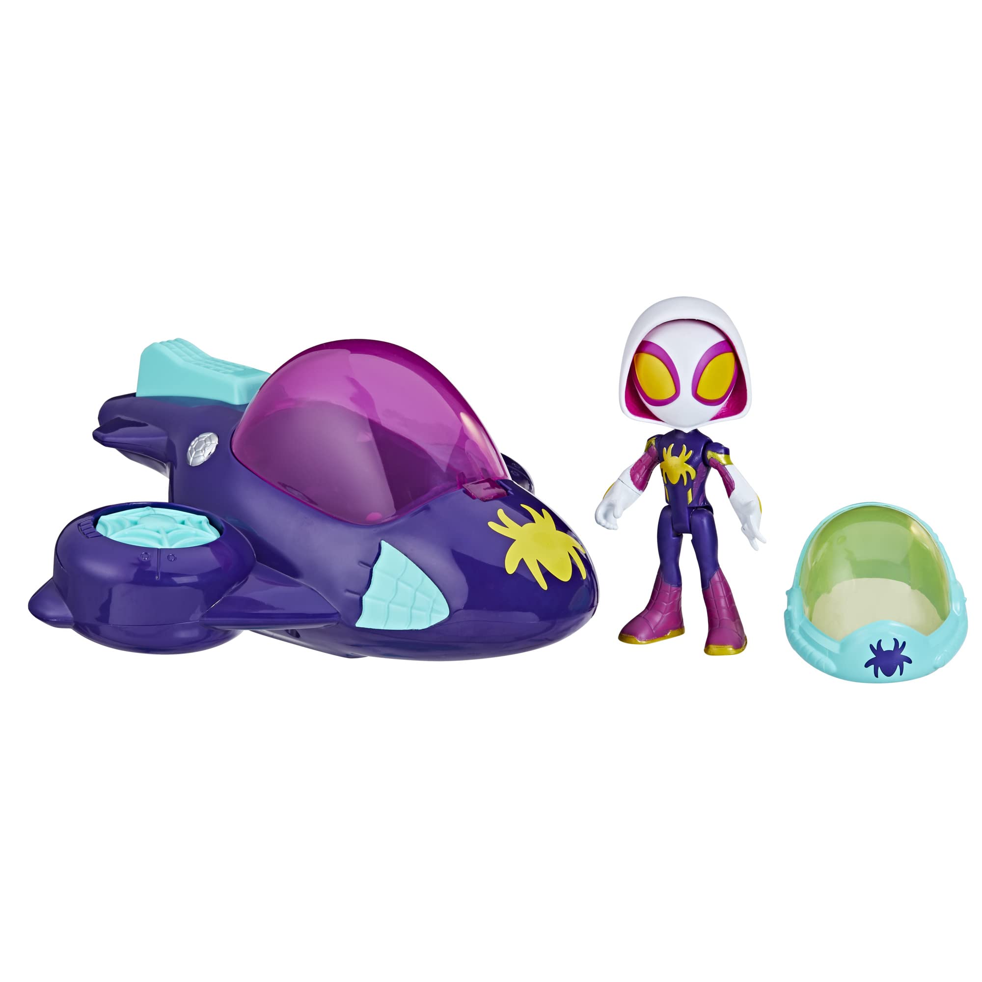 Foto 1 | Coche de Juguete Spidey And His Amazing Friends Ghost-spider de 4 Pulgadas - Venta Internacional