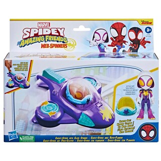 Foto 2 | Coche de Juguete Spidey And His Amazing Friends Ghost-spider de 4 Pulgadas - Venta Internacional