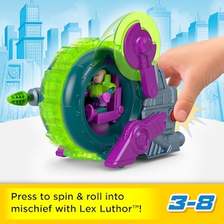 Foto 2 | Set de Vehículos y Figuras Fisher-Price Imaginext Lex Luthor - Venta Internacional