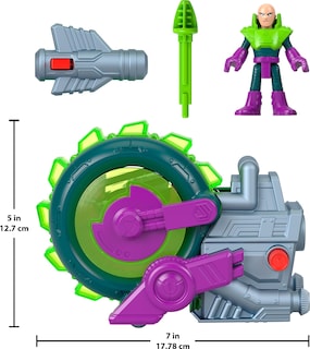 Foto 5 | Set de Vehículos y Figuras Fisher-Price Imaginext Lex Luthor - Venta Internacional