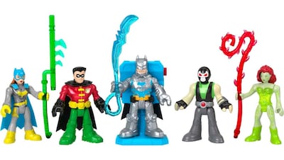 Foto 1 | Figuras de Batman Fisher-Price Imaginext DC Super Friends de Toy - Venta Internacional