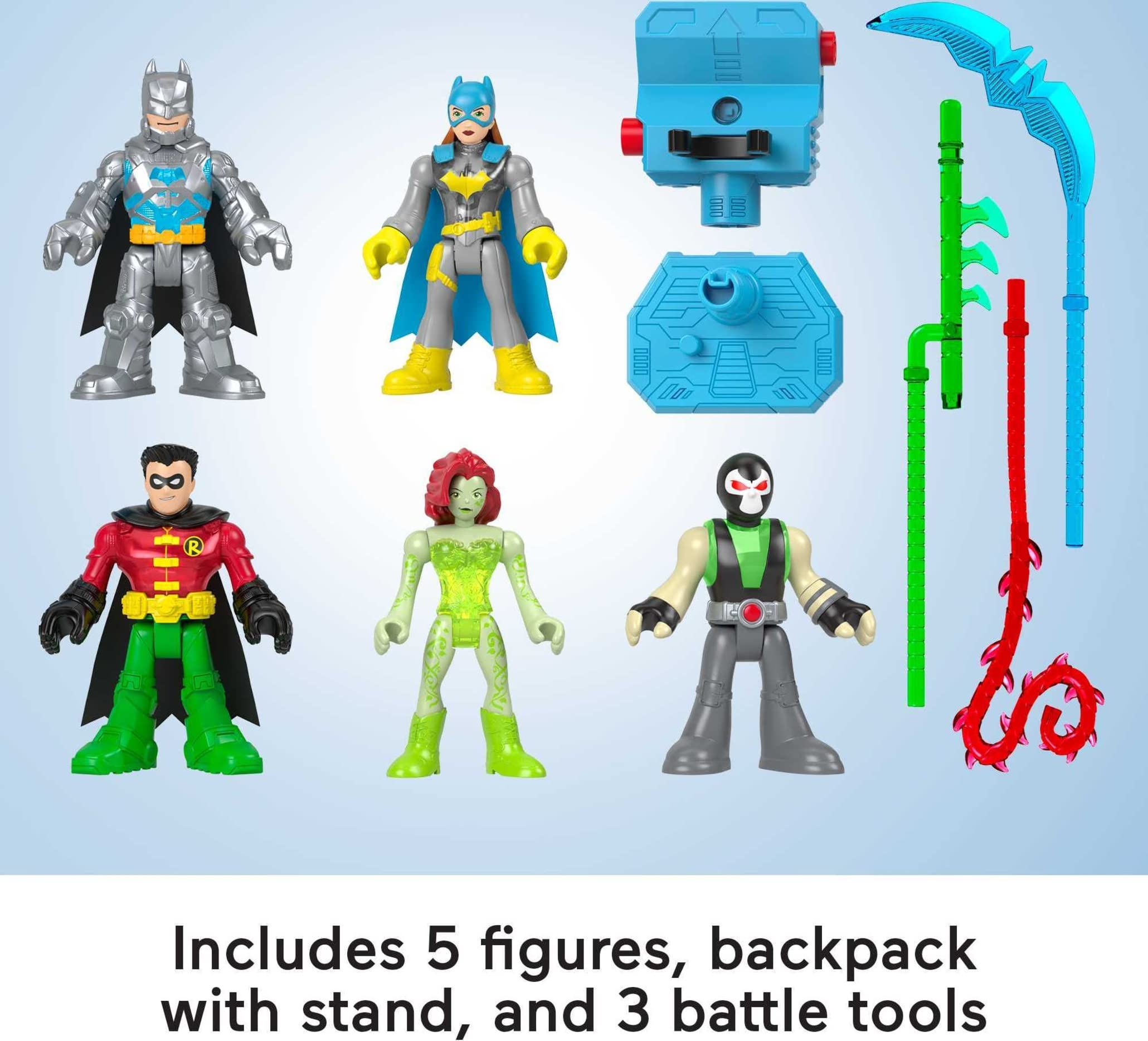 Foto 6 pulgar | Figuras de Batman Fisher-Price Imaginext DC Super Friends de Toy - Venta Internacional