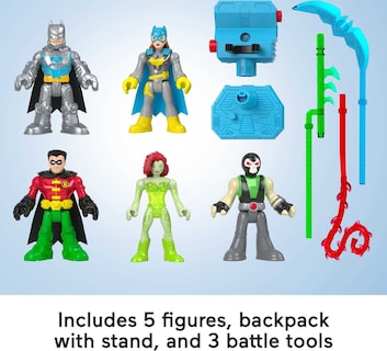 Foto 5 | Figuras de Batman Fisher-Price Imaginext DC Super Friends de Toy - Venta Internacional