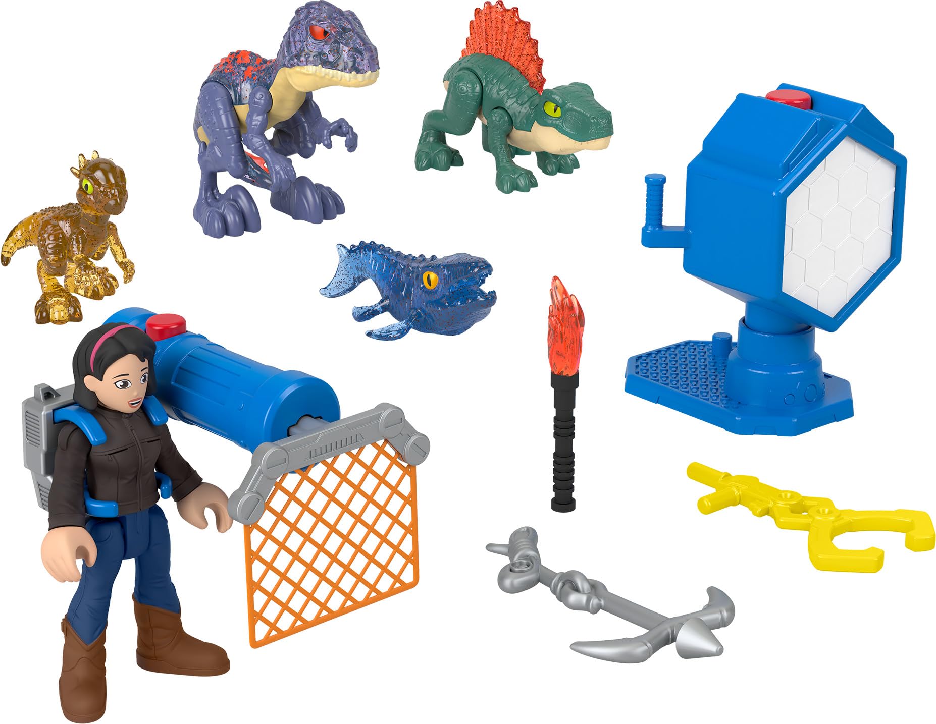 Juego de Dinosaurios Fisher price Imaginext Jurassic World 10 Pizas Venta Internacional Coppel