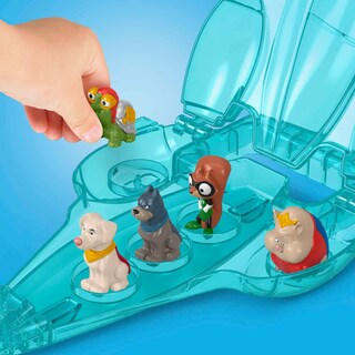 Foto 4 | Funda Tipo Jet Invisible De Toy Fisher Price Dc League Of Superpets - Venta Internacional