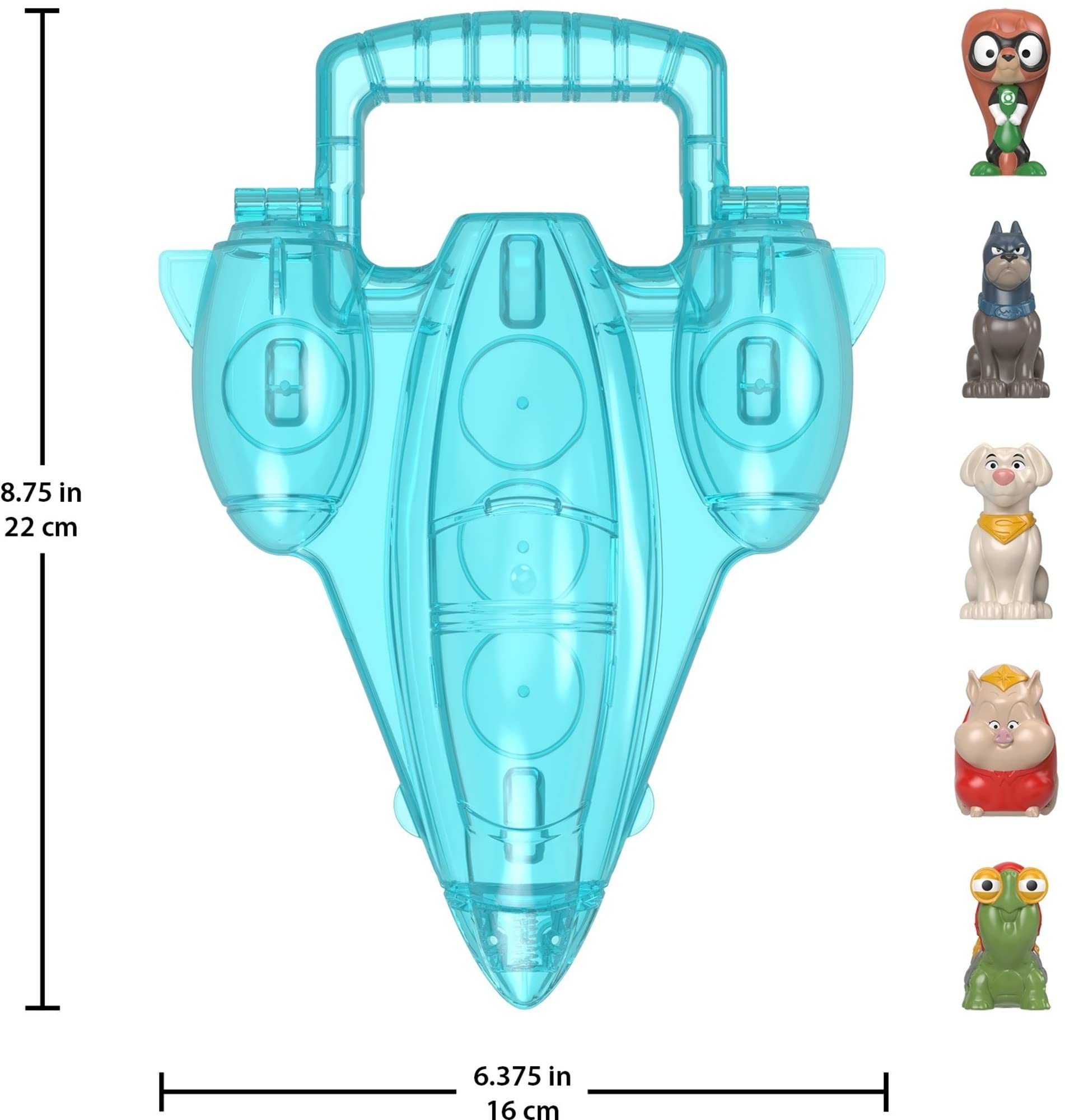 Foto 6 pulgar | Funda Tipo Jet Invisible De Toy Fisher Price Dc League Of Superpets - Venta Internacional