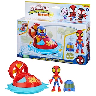 Foto 3 | Coche de Juguete Marvel Spidey y sus Increíbles Amigos con Figura - Venta Internacional
