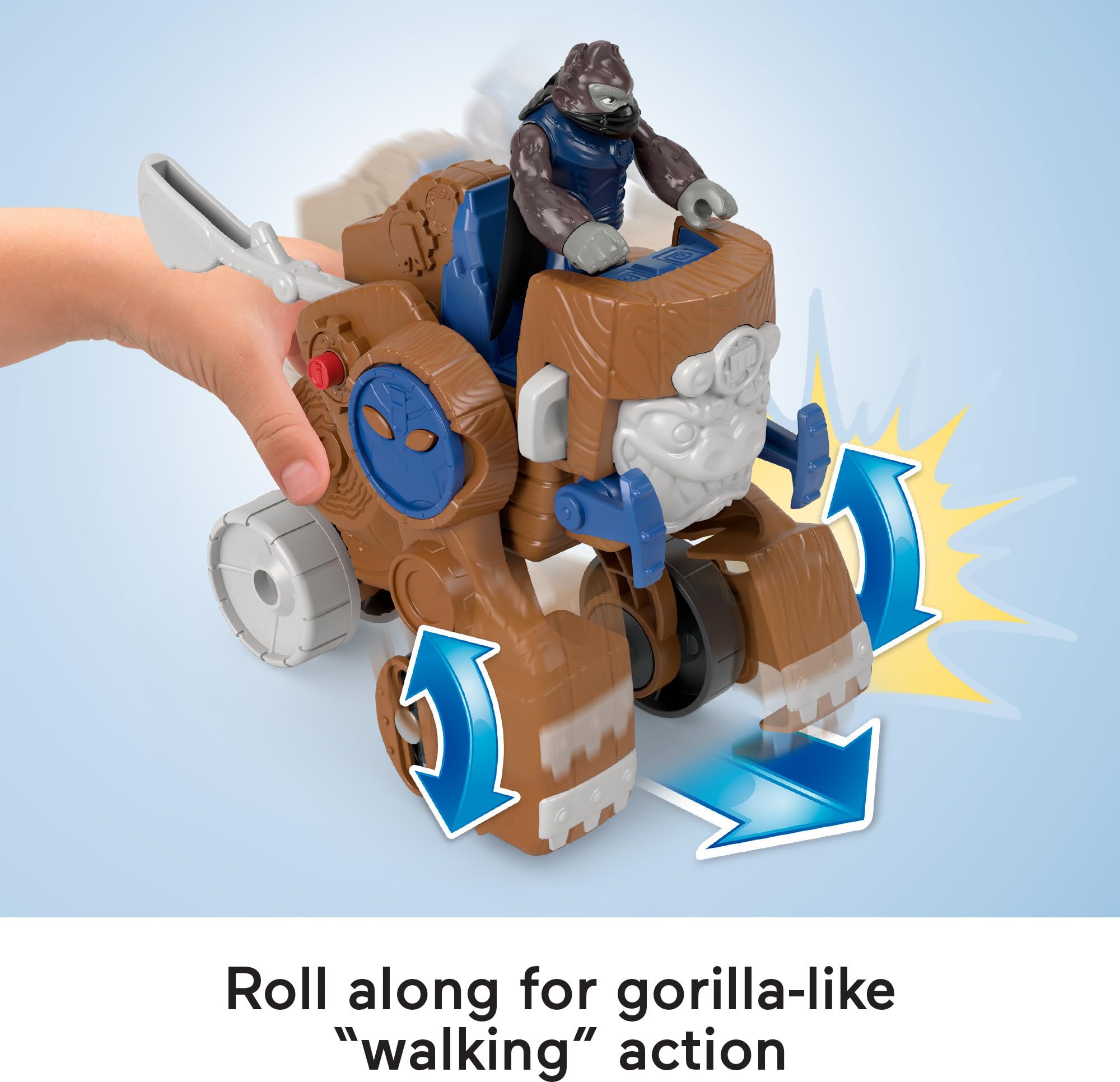 Foto 5 pulgar | Lanzador de Catapultas Imaginext Monkey de Toy Fisher-price Más de 3 Años - Venta Internacional