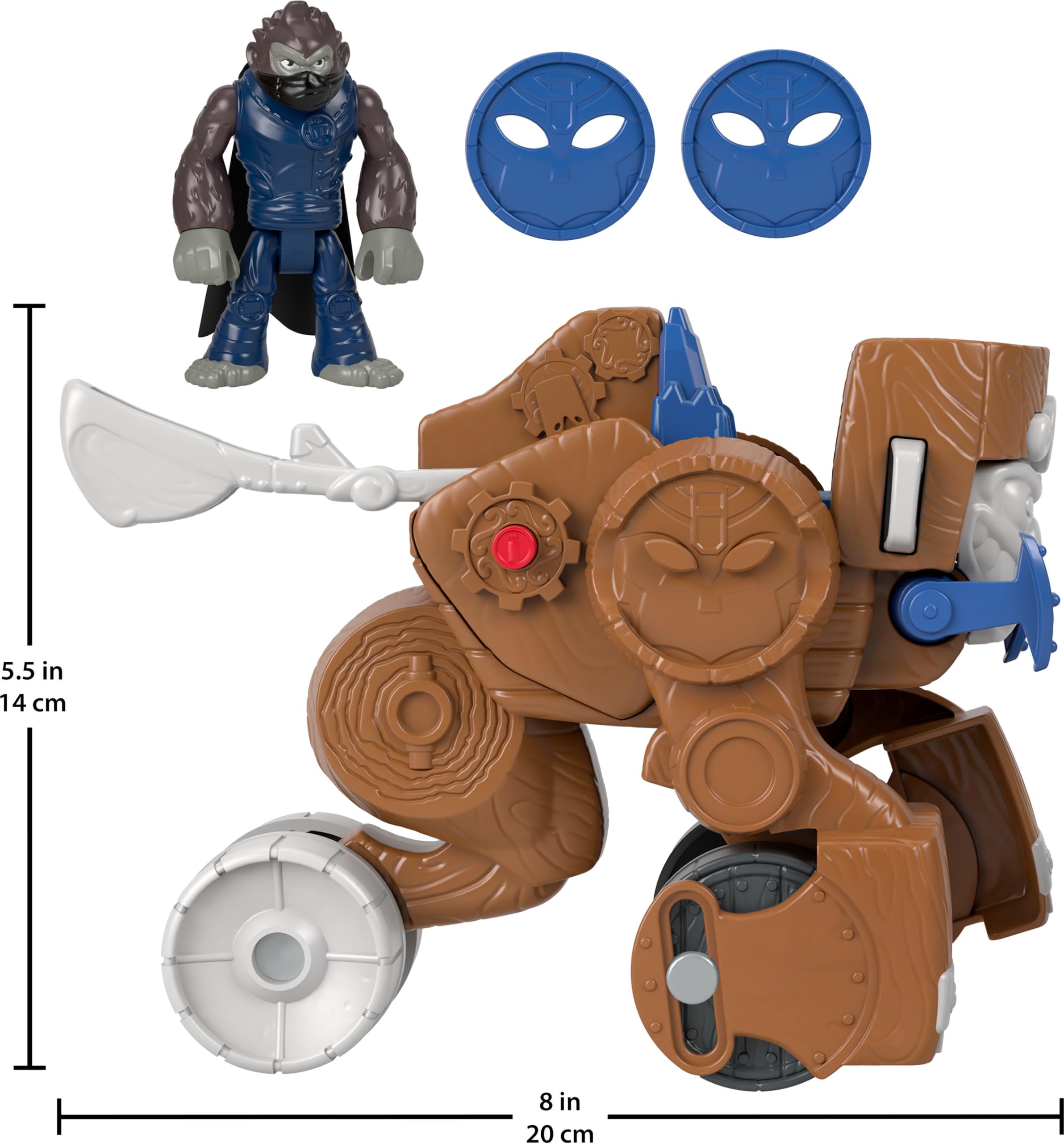 Foto 6 pulgar | Lanzador de Catapultas Imaginext Monkey de Toy Fisher-price Más de 3 Años - Venta Internacional