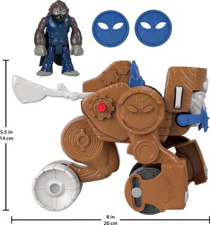 Foto 5 | Lanzador de Catapultas Imaginext Monkey de Toy Fisher-price Más de 3 Años - Venta Internacional