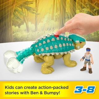 Foto 2 | Set de Juguetes con Dinosaurios Fisher-price Imaginext Jurassic World - Venta Internacional