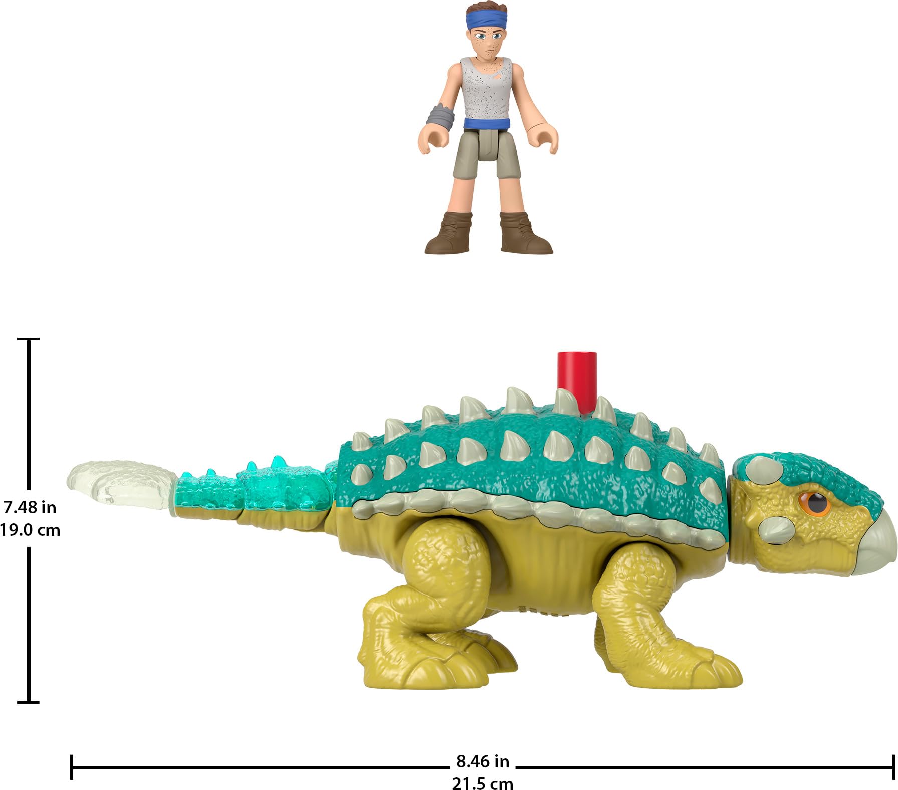 Foto 5 | Set de Juguetes con Dinosaurios Fisher-price Imaginext Jurassic World - Venta Internacional