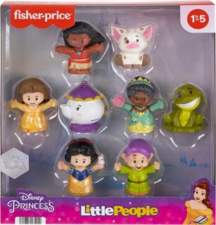 Foto 6 | Set de Figuras Fisher-price Little People Disney Princess 8 Piezas - Venta Internacional