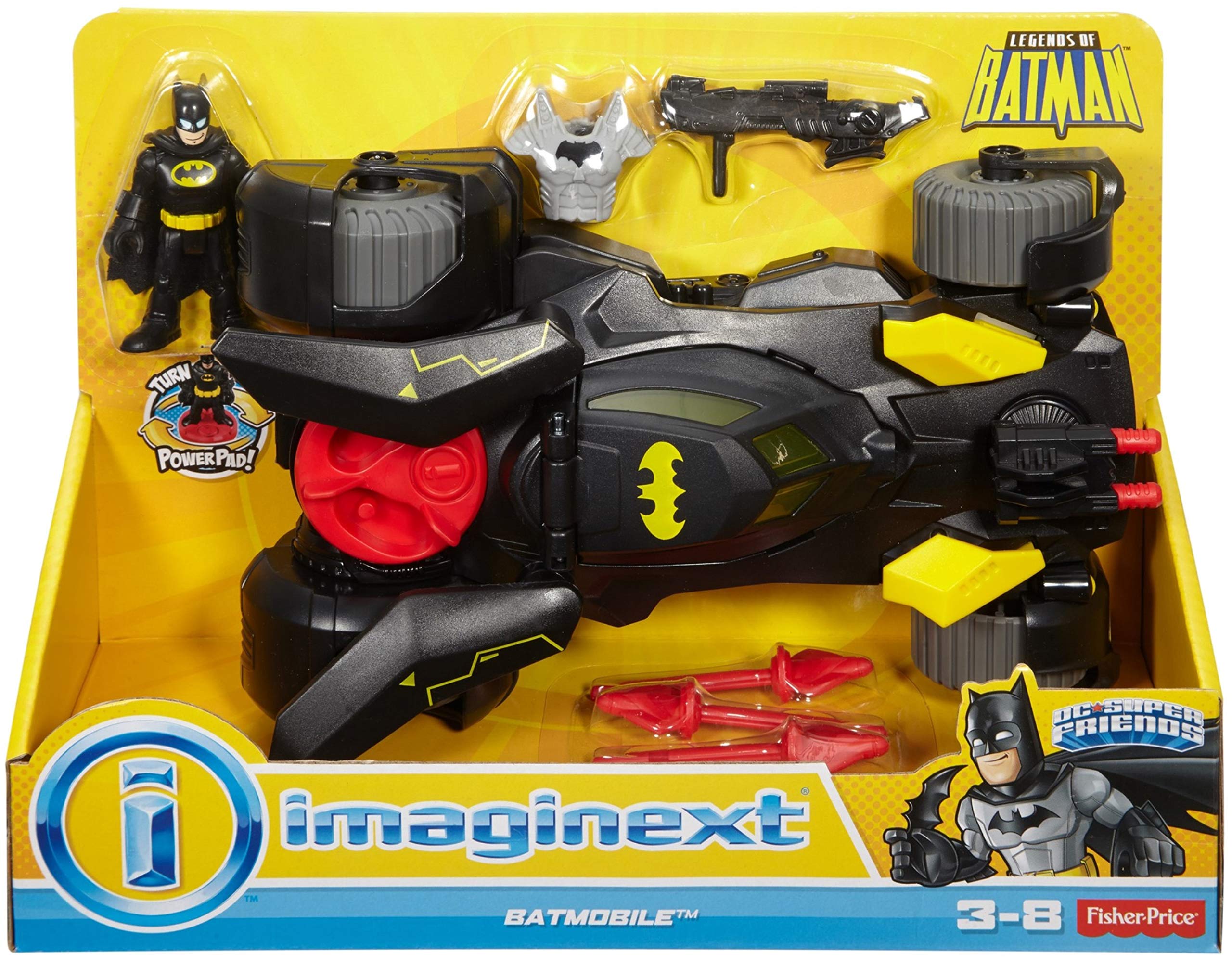 Foto 4 pulgar | Batimóvil Imaginext Fisher-Price DC Super Friends - Venta Internacional