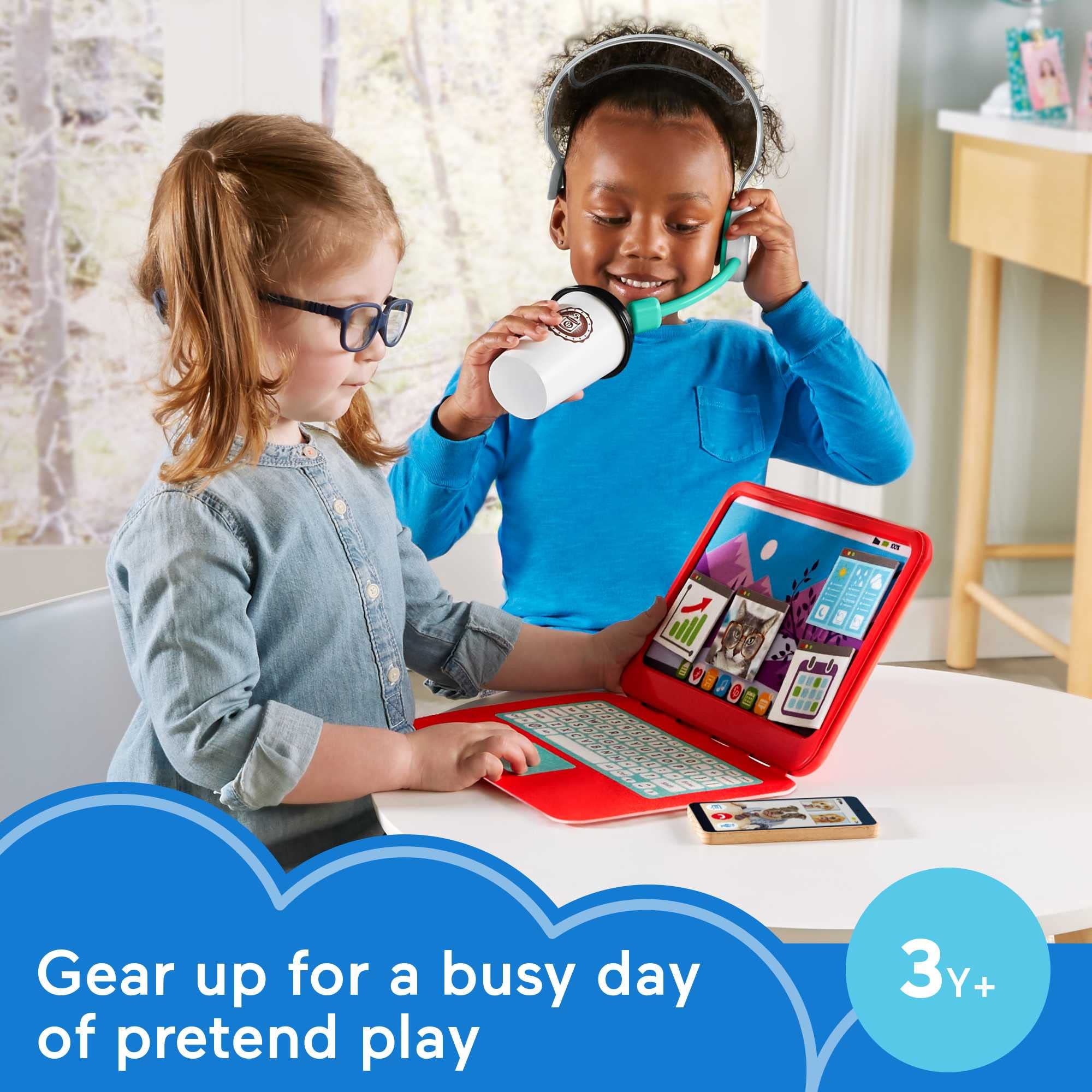 Foto 3 pulgar | Set de Juego Fisher-price My Home Office - Venta Internacional