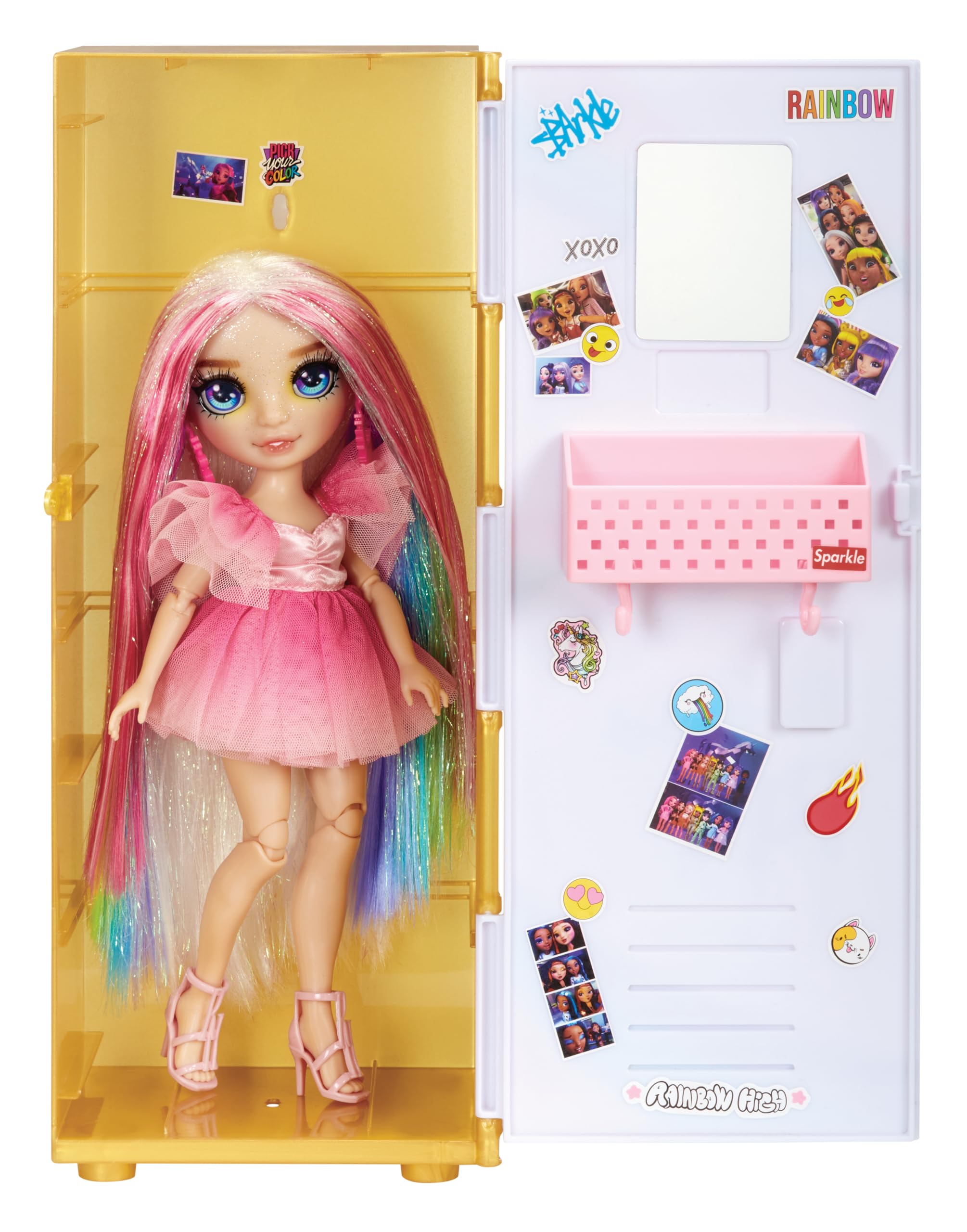 Foto 2 pulgar | Set de Juego Locker Rainbow High con Accesorios - Venta Internacional