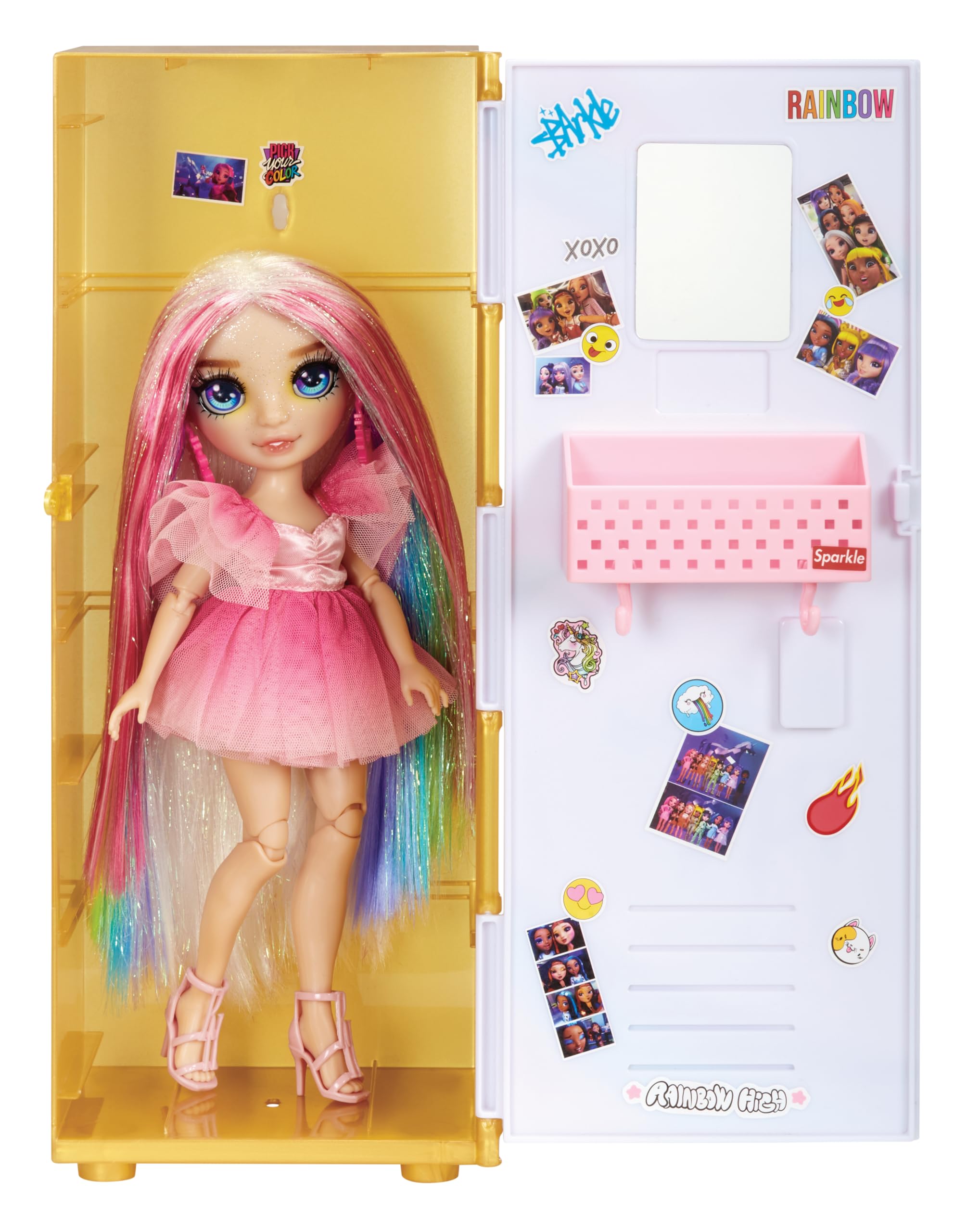 Set de Juego Locker Rainbow High con Accesorios - Venta Internacional