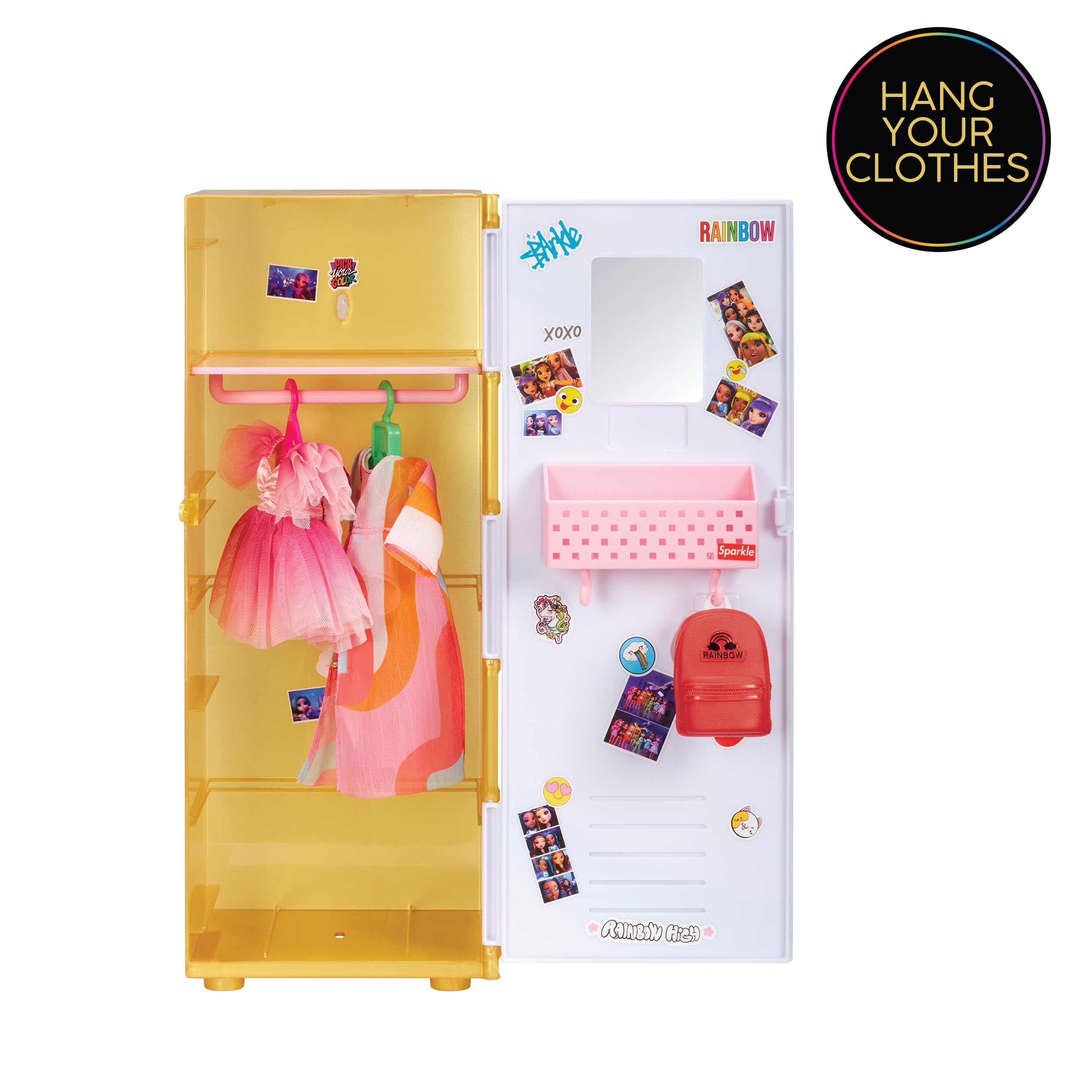 Foto 4 pulgar | Set de Juego Locker Rainbow High con Accesorios - Venta Internacional
