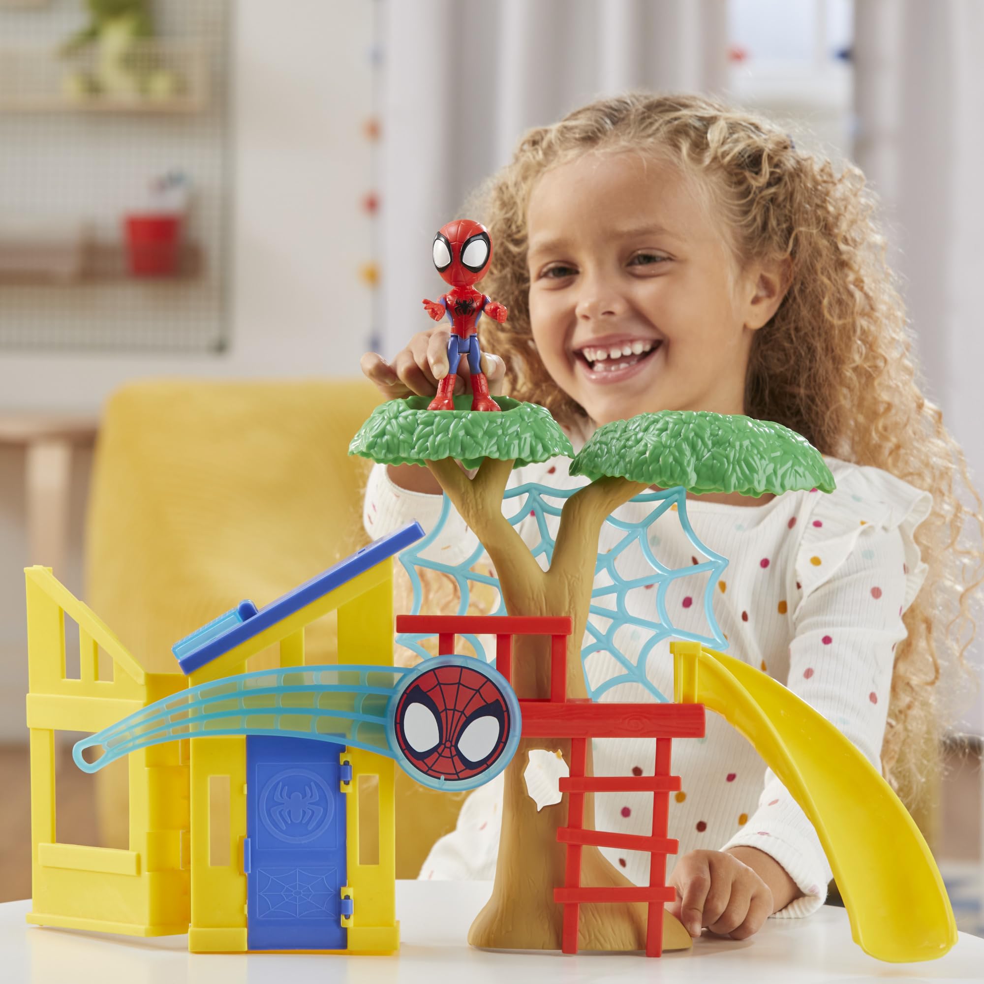 Foto 7 pulgar | Playset Hasbro Spidey And His Amazing Friends con Figura - Venta Internacional