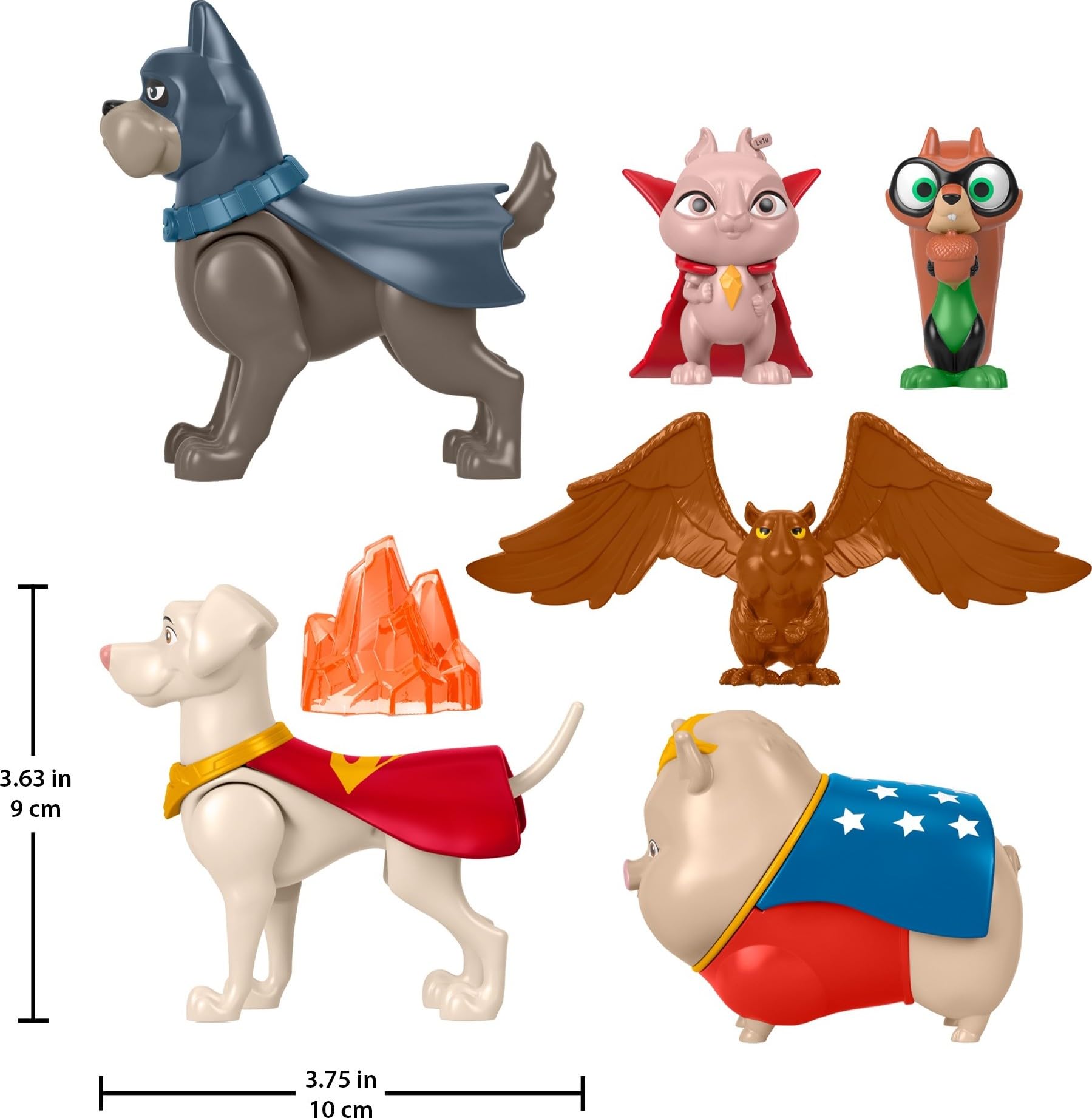 Foto 4 pulgar | Set de Figuras de Juguete Fisher-Price DC League of SuperPets  - Venta Internacional