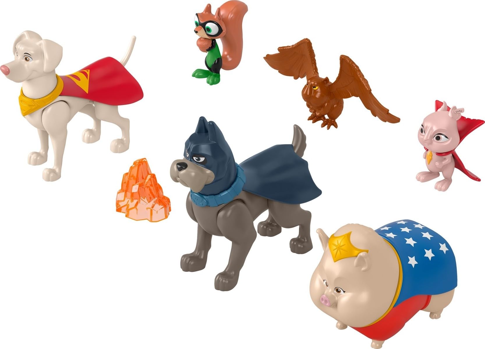 Foto 5 pulgar | Set de Figuras de Juguete Fisher-Price DC League of SuperPets  - Venta Internacional