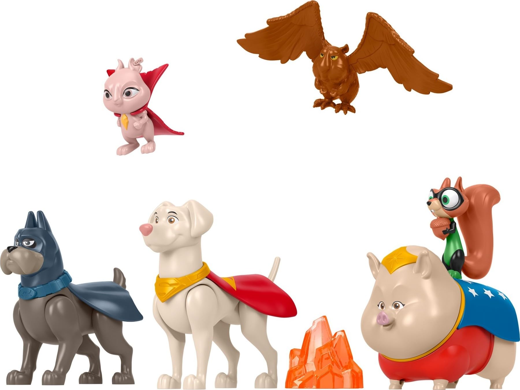 Foto 6 pulgar | Set de Figuras de Juguete Fisher-Price DC League of SuperPets  - Venta Internacional