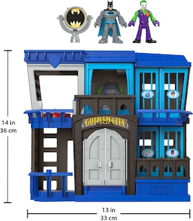 Foto 5 | Playset Fisher-Price Imaginext DC Super Friends Batman Jail - Venta Internacional