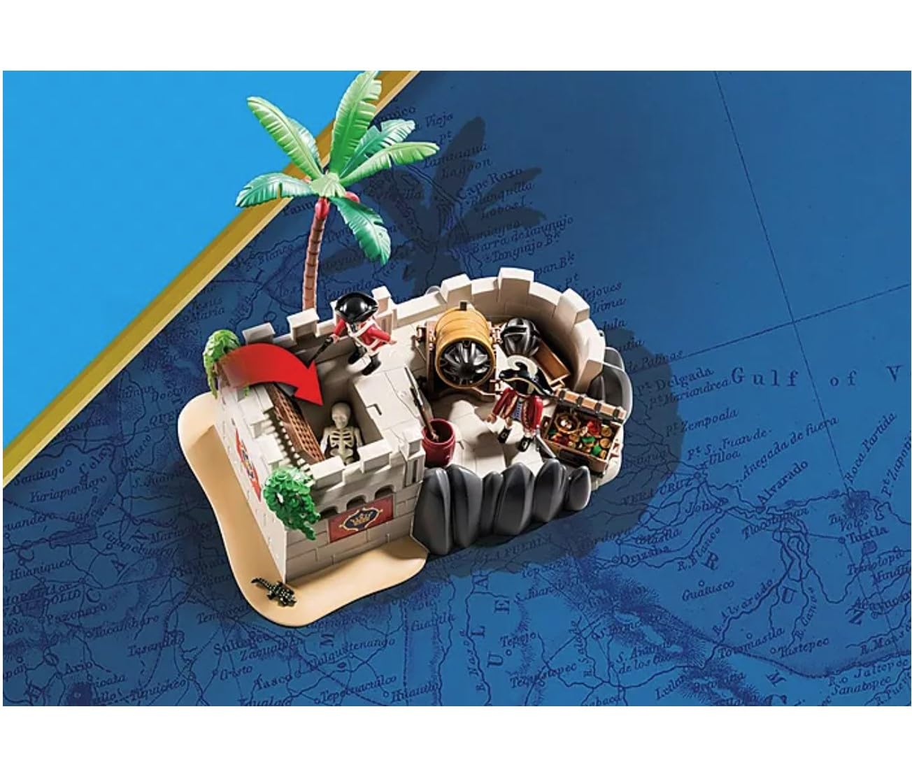 Foto 6 pulgar | Set de Juego Playmobil Redcoat Bastion 70413 Pirates con 101 Piezas - Venta Internacional