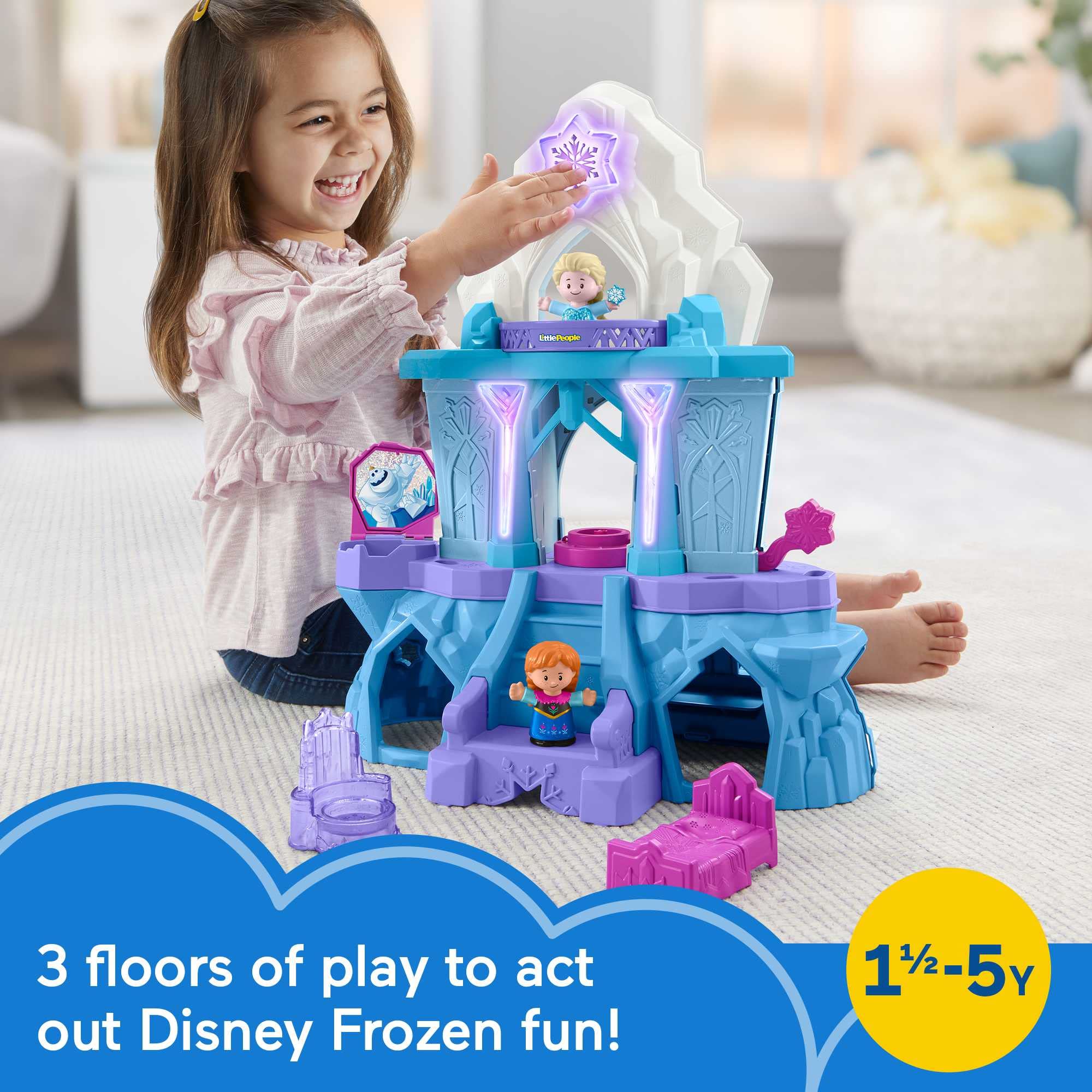 Foto 4 pulgar | Castillo Encantado Fisher Price de Frozen-Venta Internacional