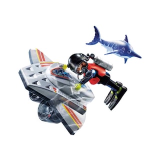 Foto 2 | Set de Juego Casco de Buceo Playmobil Scooter con Tanque de Oxígeno - Venta Internacional
