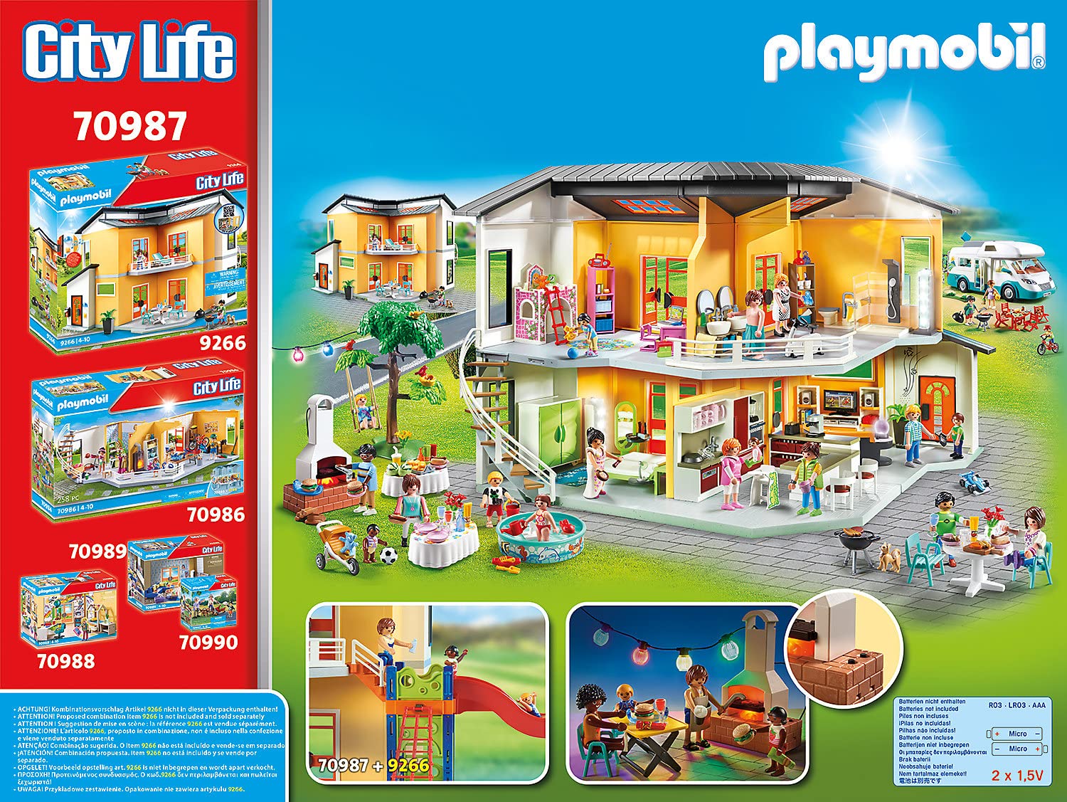 Foto 5 pulgar | Set de Fiesta Playmobil en La Piscina - Venta Internacional