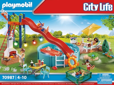 Foto 7 | Set de Fiesta Playmobil en La Piscina - Venta Internacional